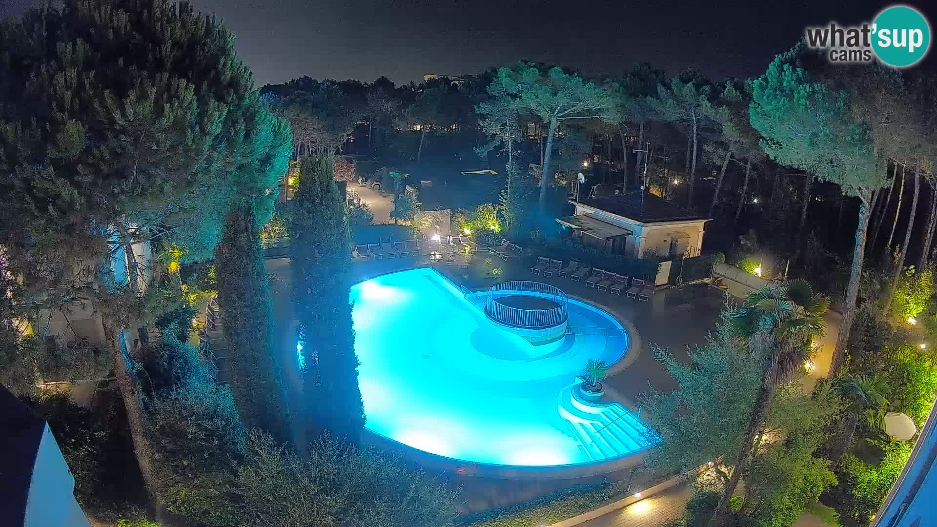 Villaggio Mare Blu pool LIVE webcam Bibione Pineda – Italy