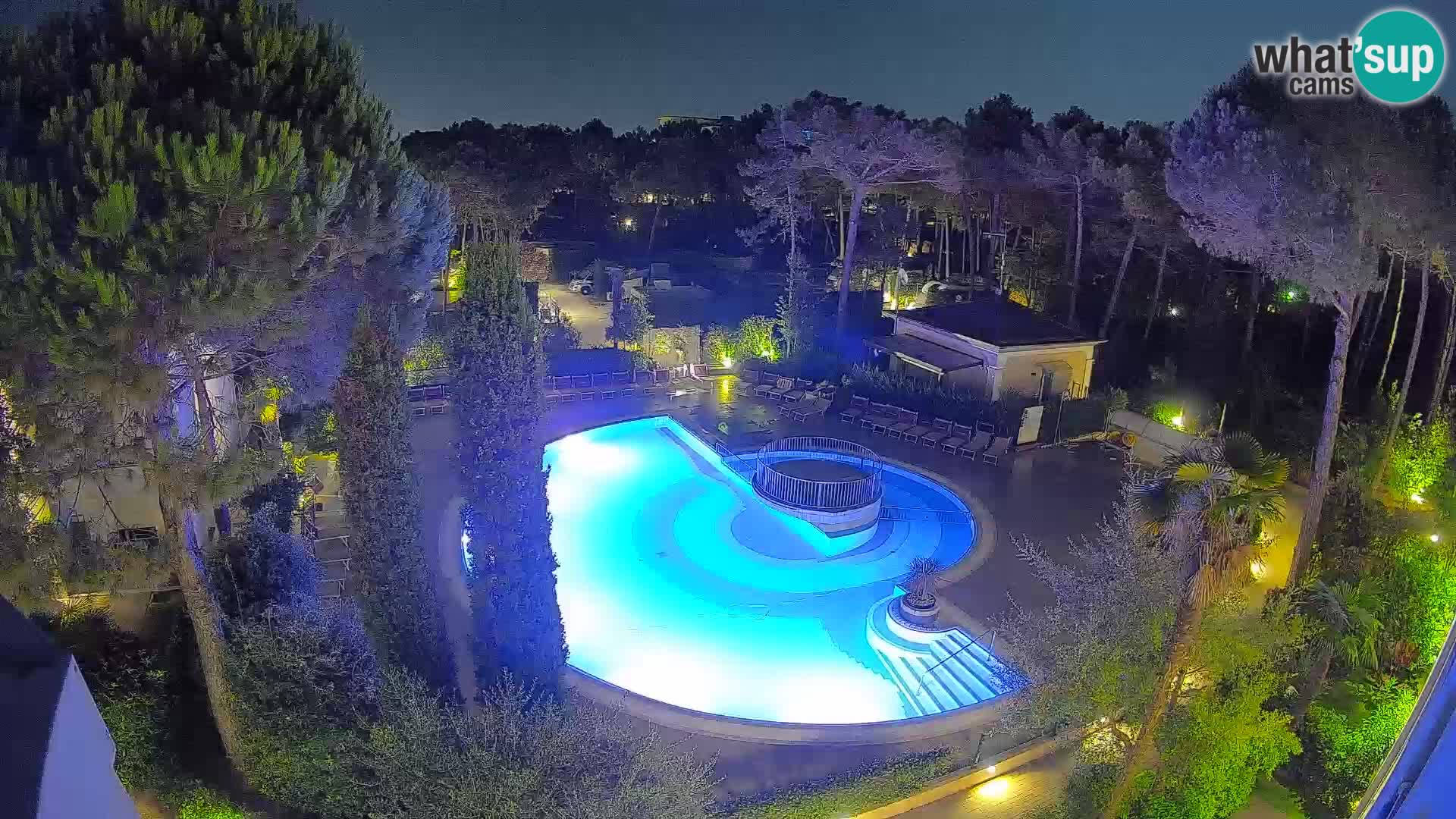 Villaggio Mare Blu piscine LIVE webcam Bibione Pineda – Italie
