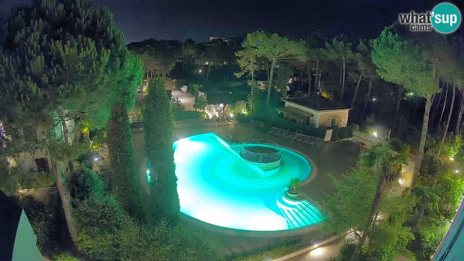 Villaggio Mare Blu pool LIVE webcam Bibione Pineda – Italy
