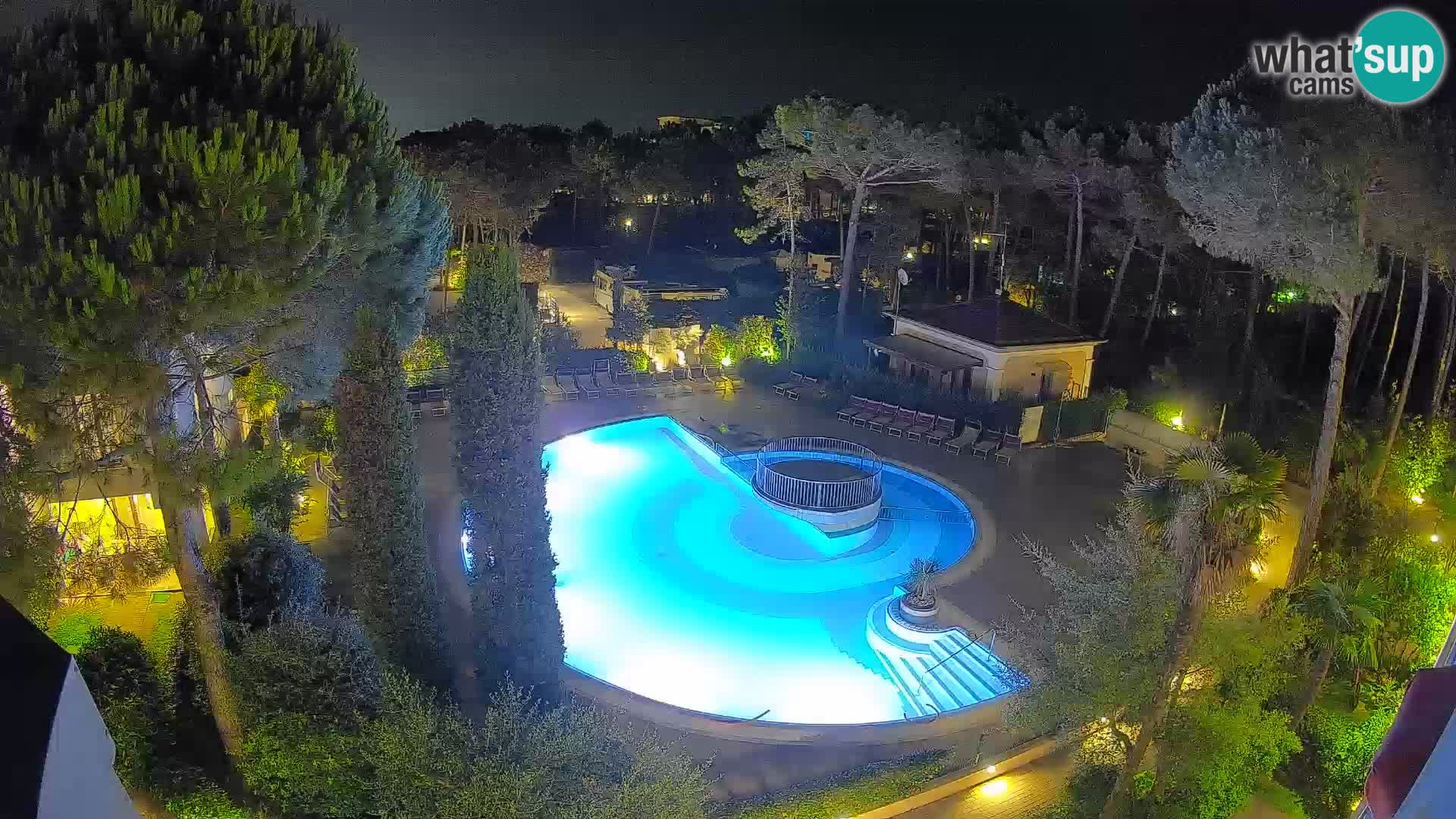 Villaggio Mare Blu pool LIVE webcam Bibione Pineda – Italy
