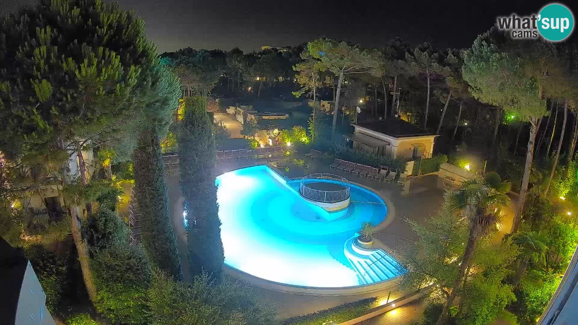 Villaggio Mare Blu pool LIVE webcam Bibione Pineda – Italy