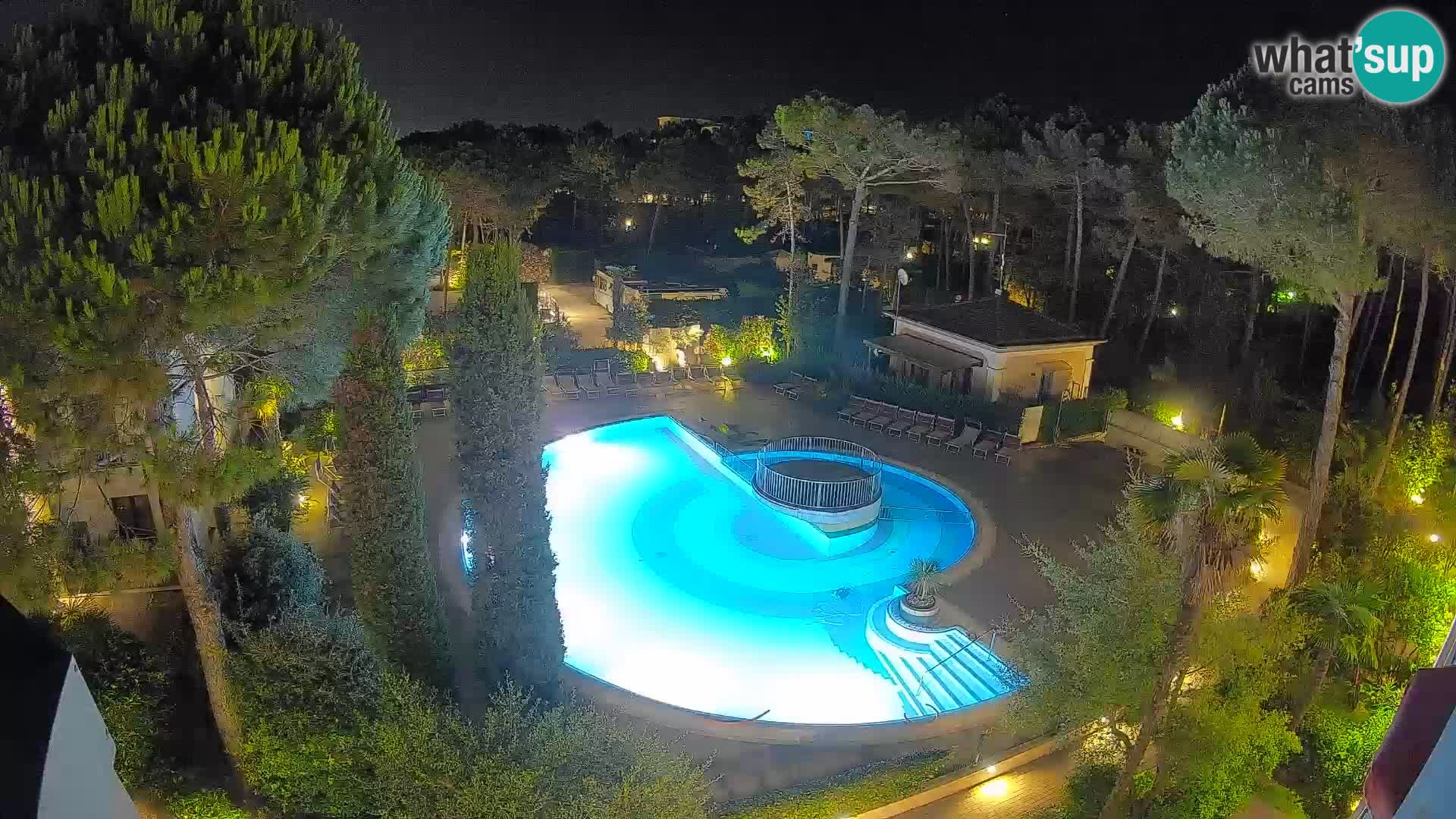 Piscina Villaggio Mare Blu EN VIVO webcam Bibione Pineda – Italia