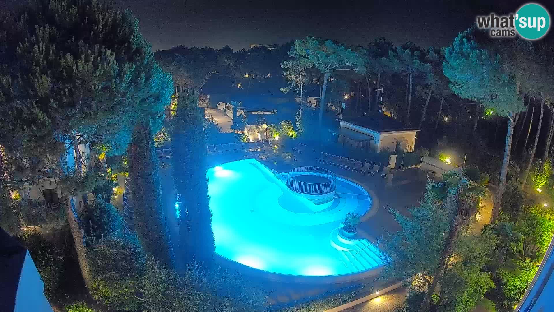 Piscina Villaggio Mare Blu webcam LIVE Bibione Pineda – Italia
