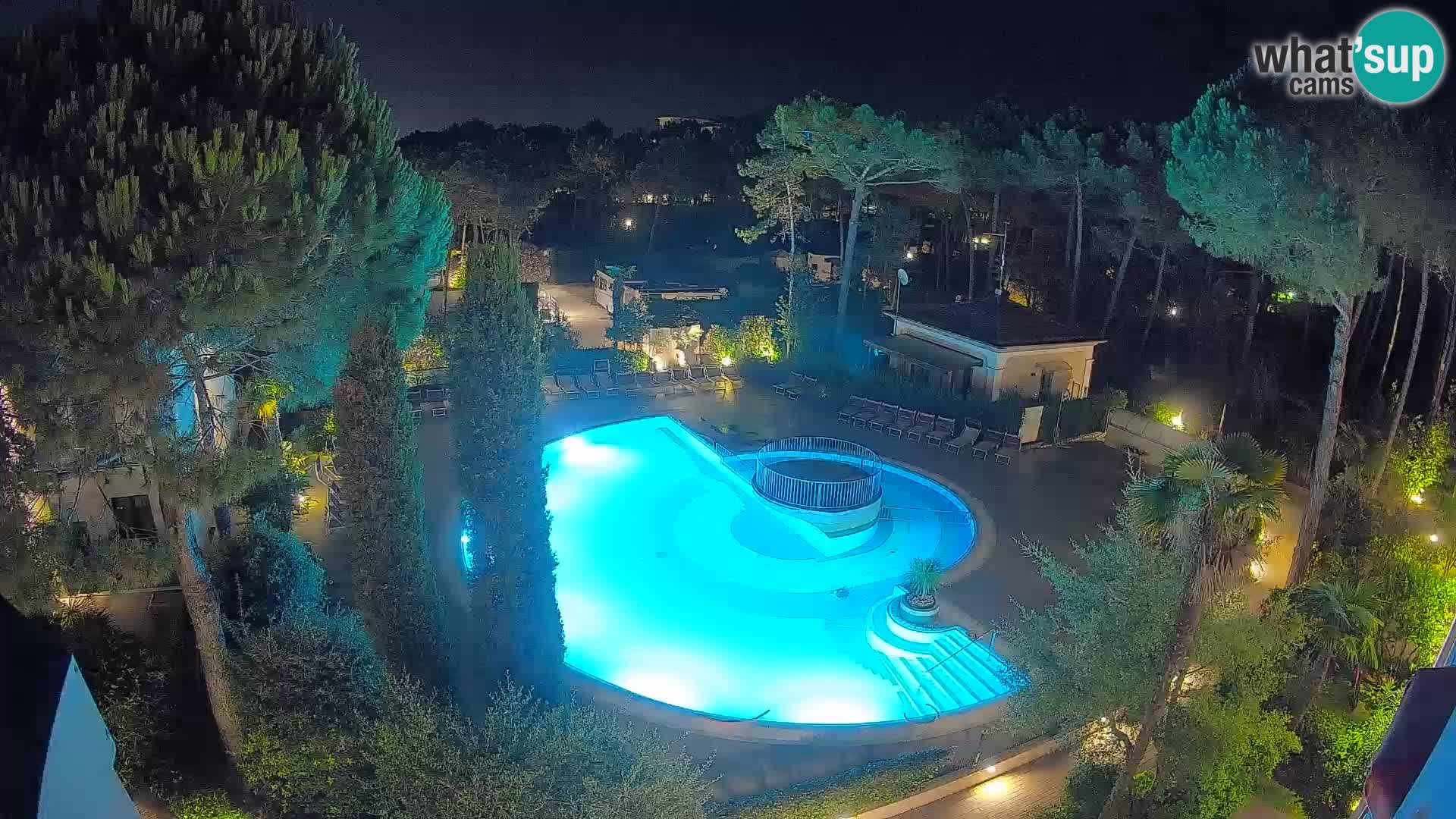 Piscina Villaggio Mare Blu webcam LIVE Bibione Pineda – Italia