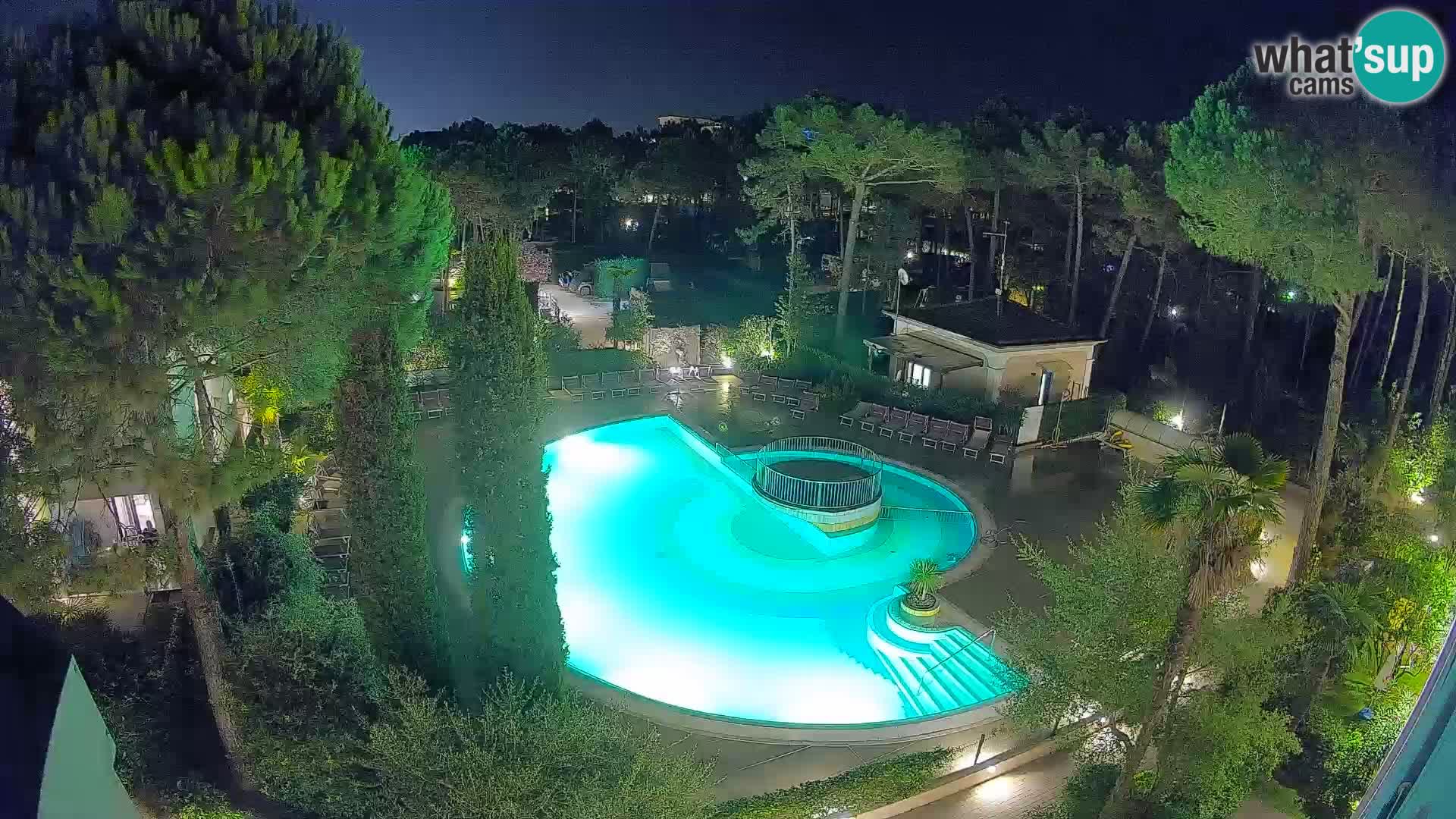 Villaggio Mare Blu pool LIVE webcam Bibione Pineda – Italy