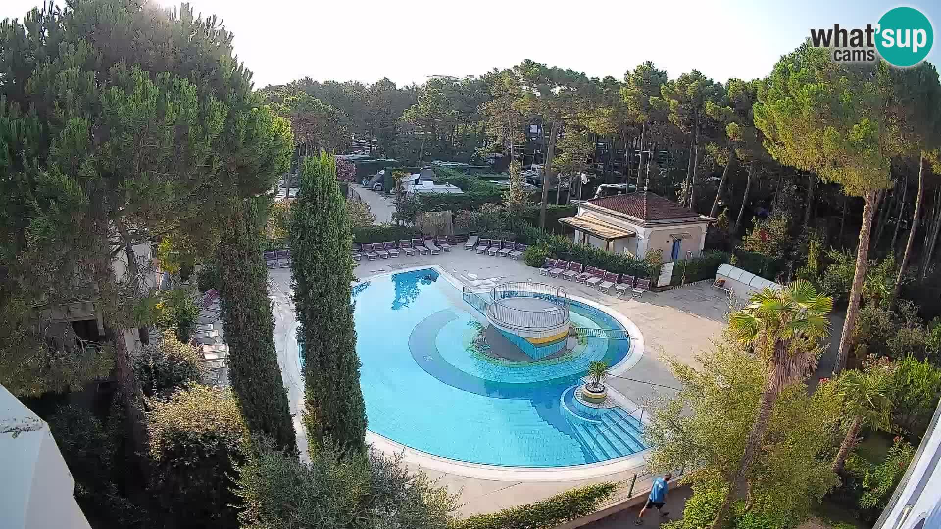 Villaggio Mare Blu piscine LIVE webcam Bibione Pineda – Italie