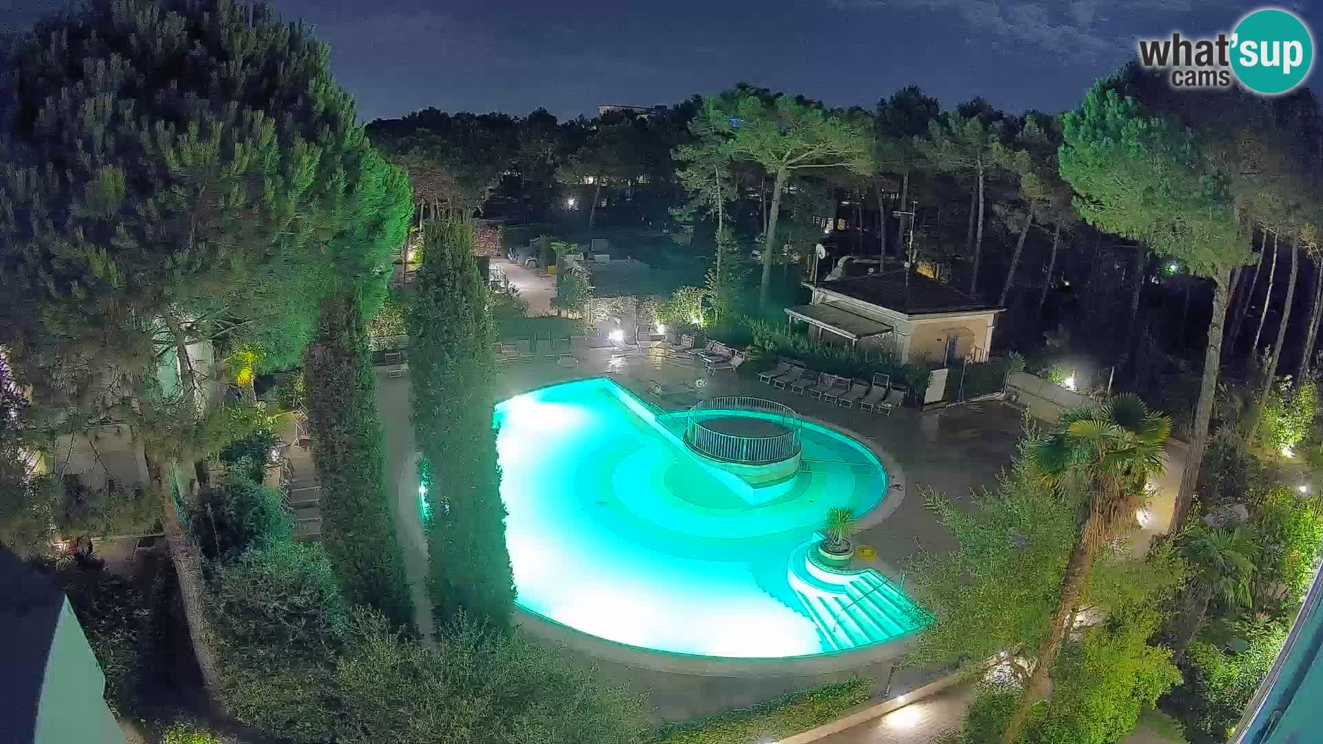 Villaggio Mare Blu piscine LIVE webcam Bibione Pineda – Italie