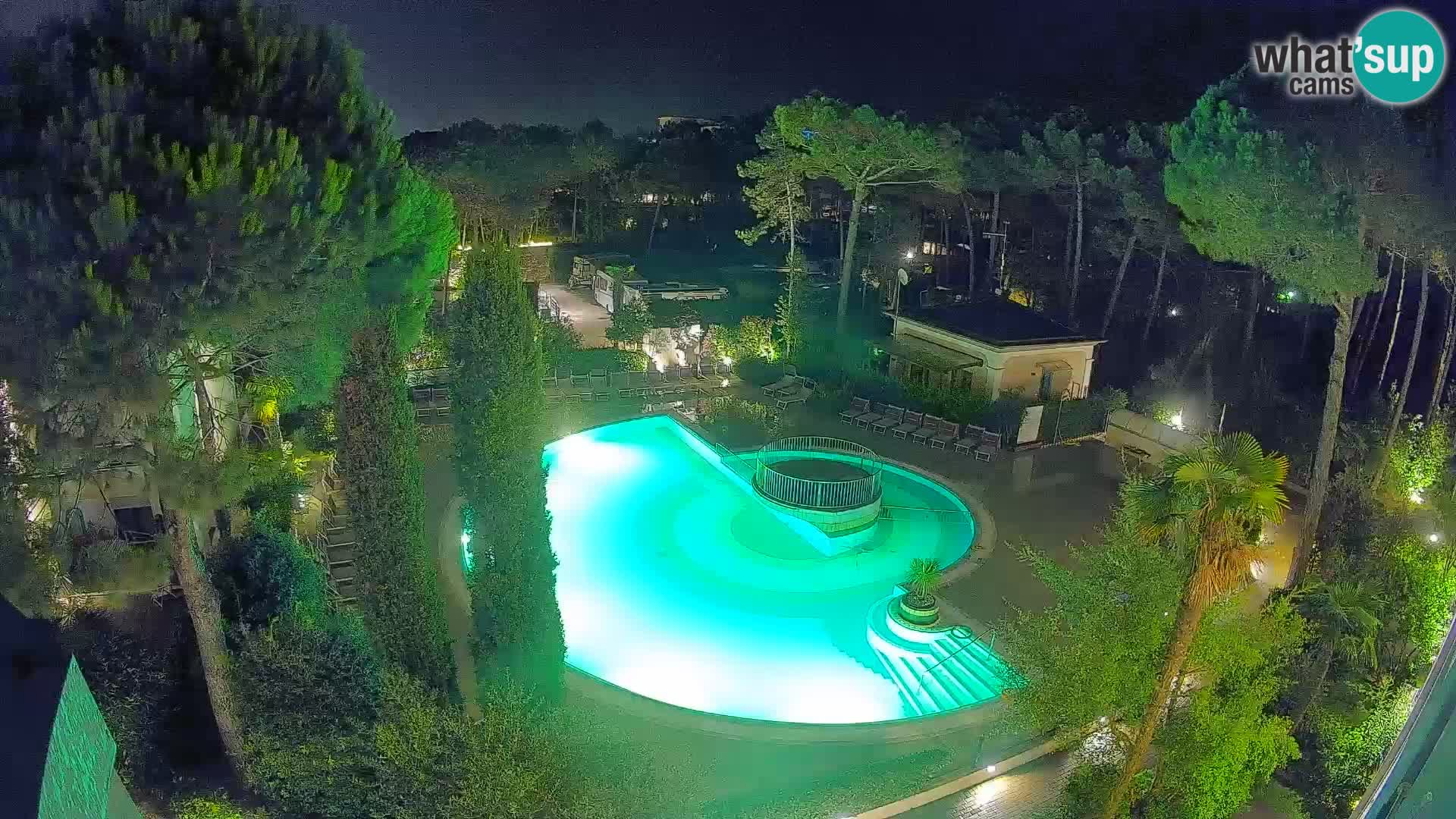 Piscina Villaggio Mare Blu webcam LIVE Bibione Pineda – Italia