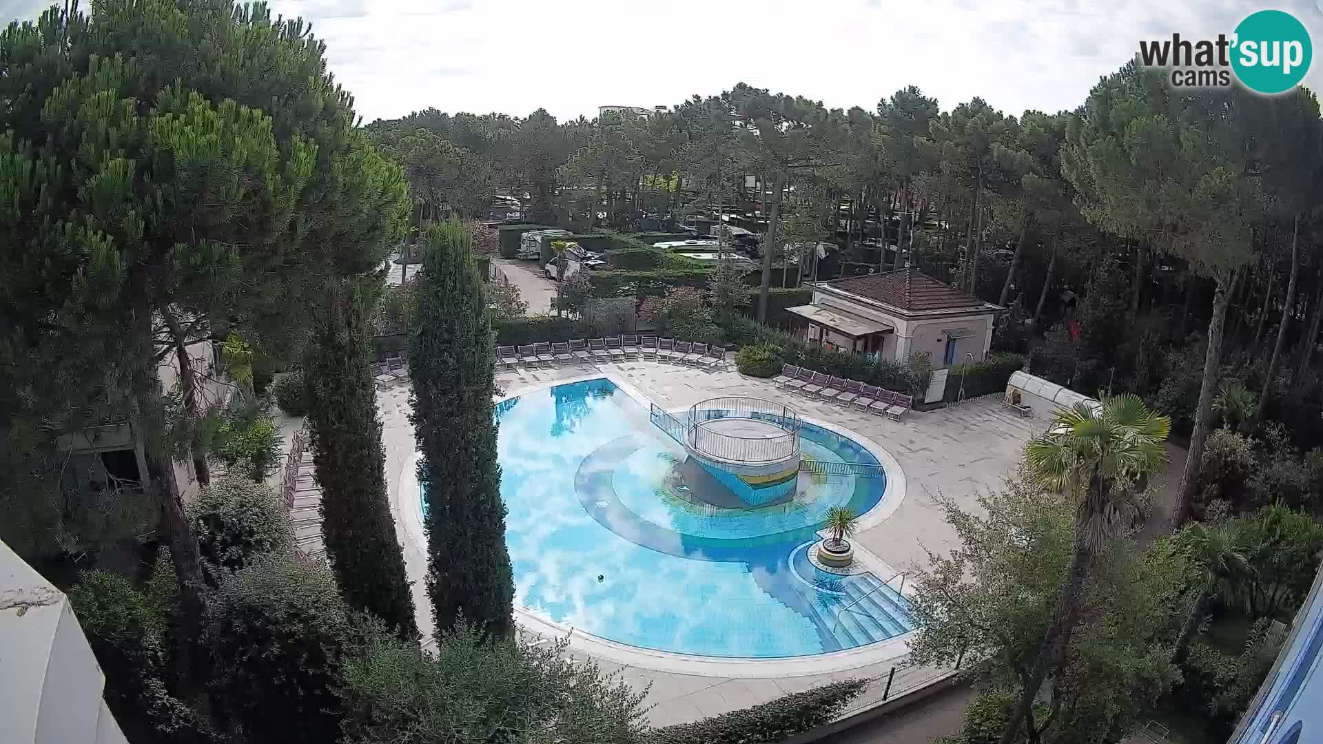 Villaggio Mare Blu pool LIVE webcam Bibione Pineda – Italy
