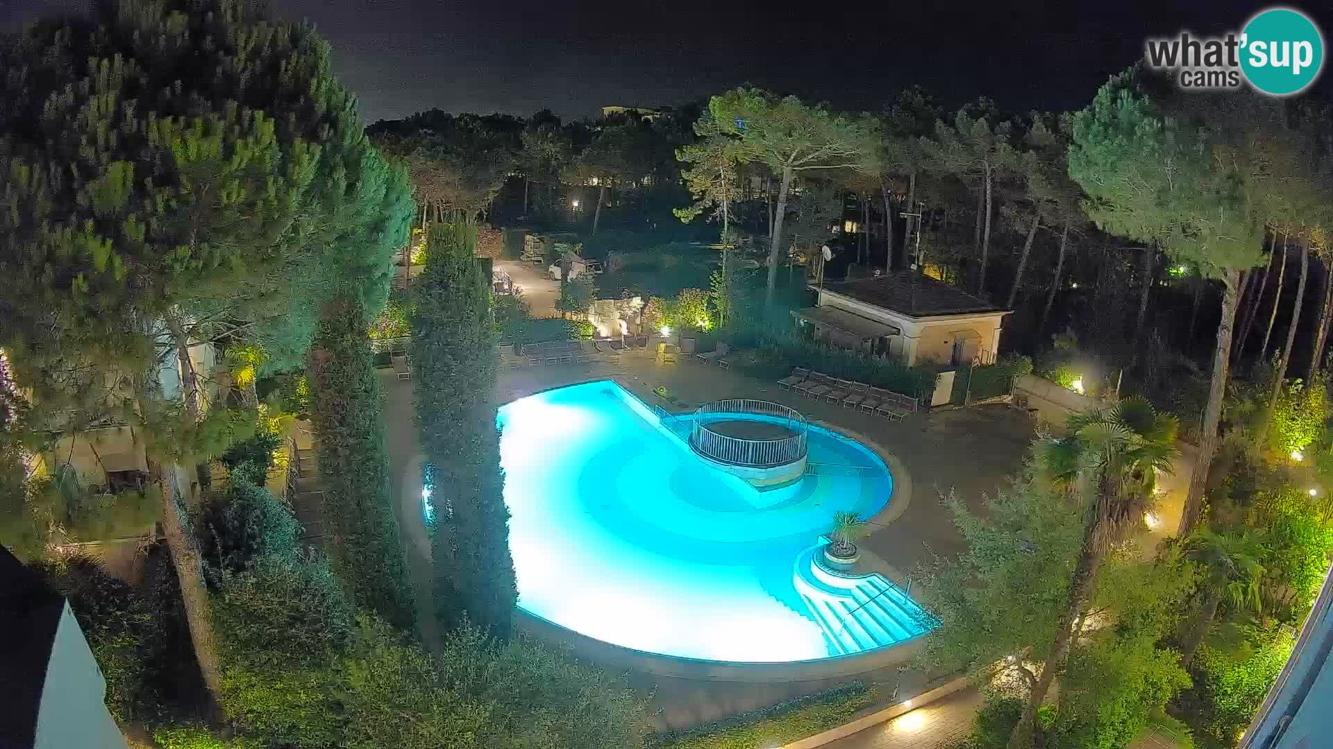 Piscina Villaggio Mare Blu webcam LIVE Bibione Pineda – Italia