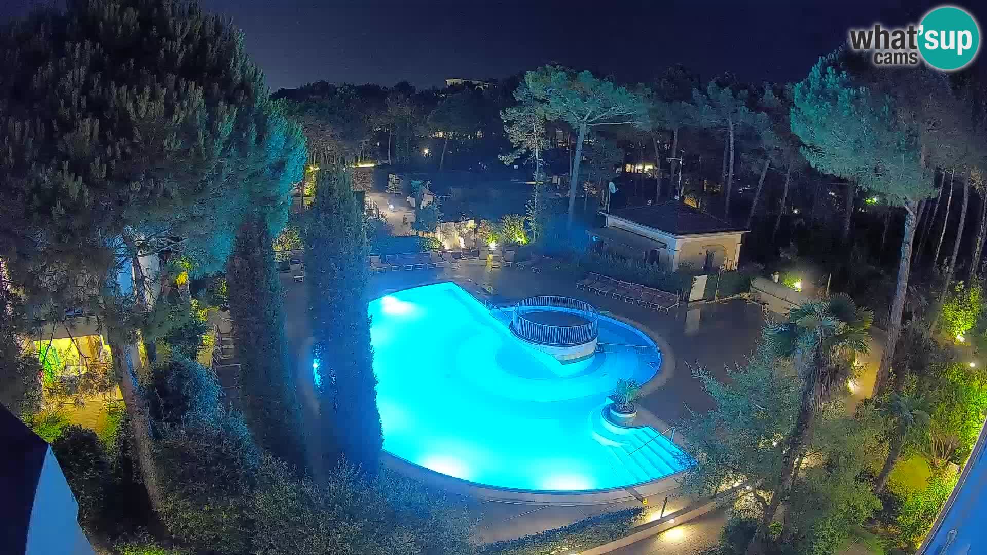 Villaggio Mare Blu piscine LIVE webcam Bibione Pineda – Italie