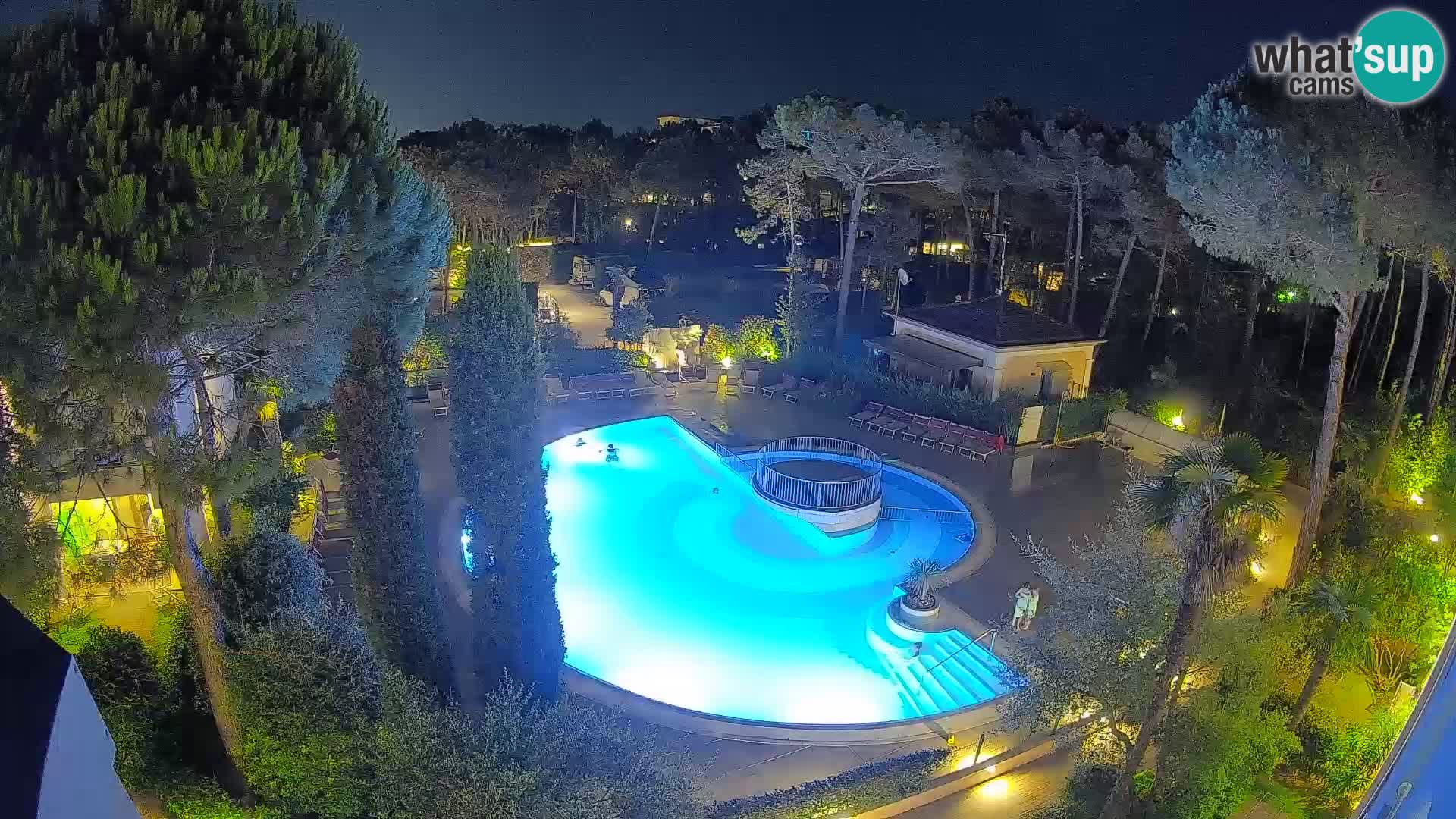 Piscina Villaggio Mare Blu EN VIVO webcam Bibione Pineda – Italia