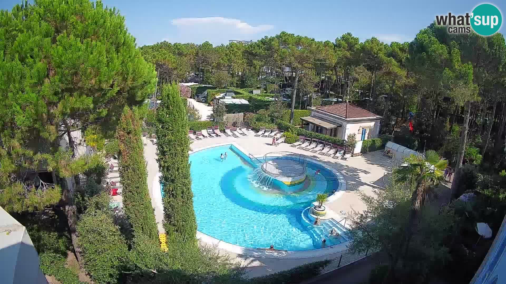 Villaggio Mare Blu Pool LIVE-Webcam Bibione Pineda – Italien