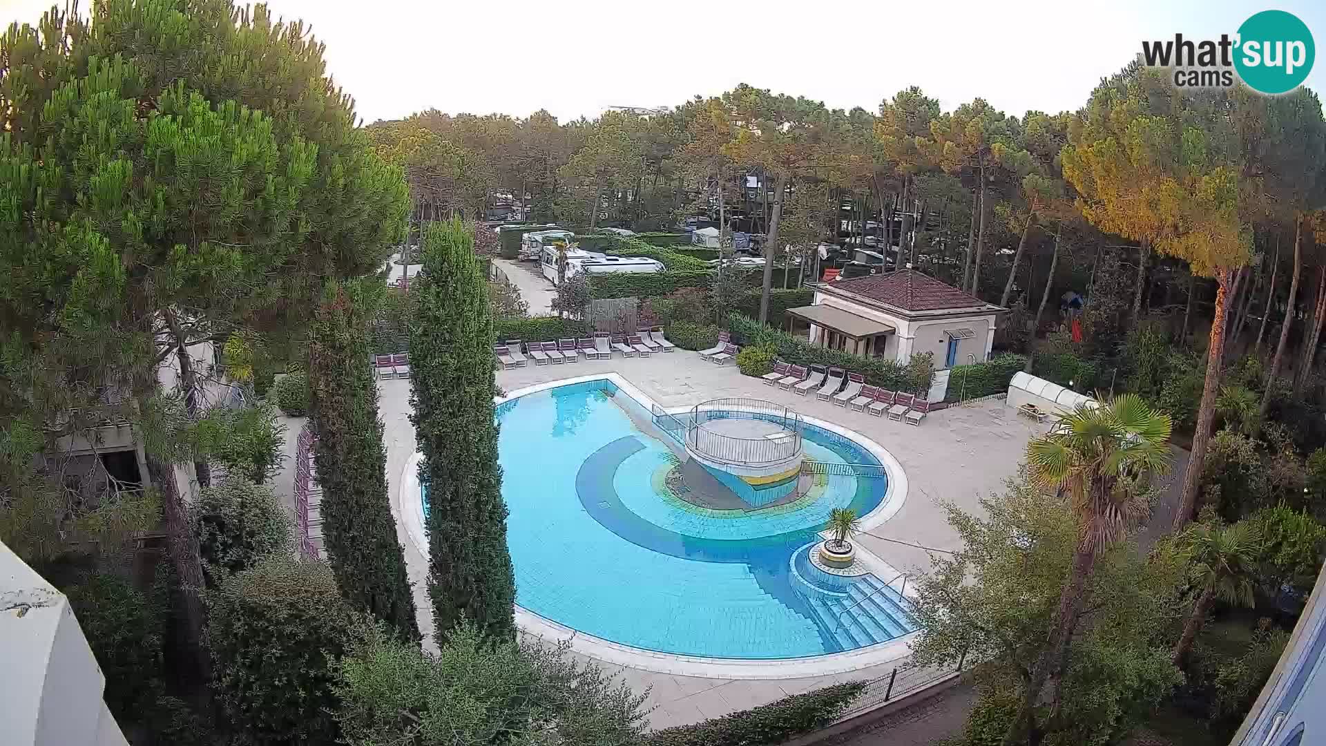 Villaggio Mare Blu Pool LIVE-Webcam Bibione Pineda – Italien