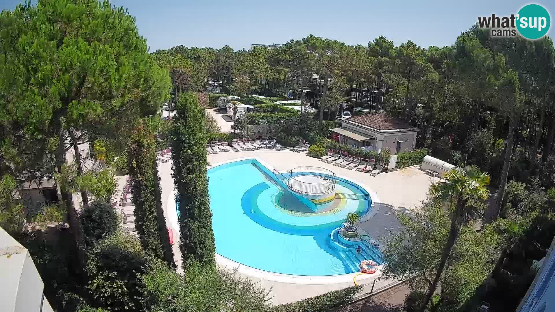 Villaggio Mare Blu Pool LIVE-Webcam Bibione Pineda – Italien