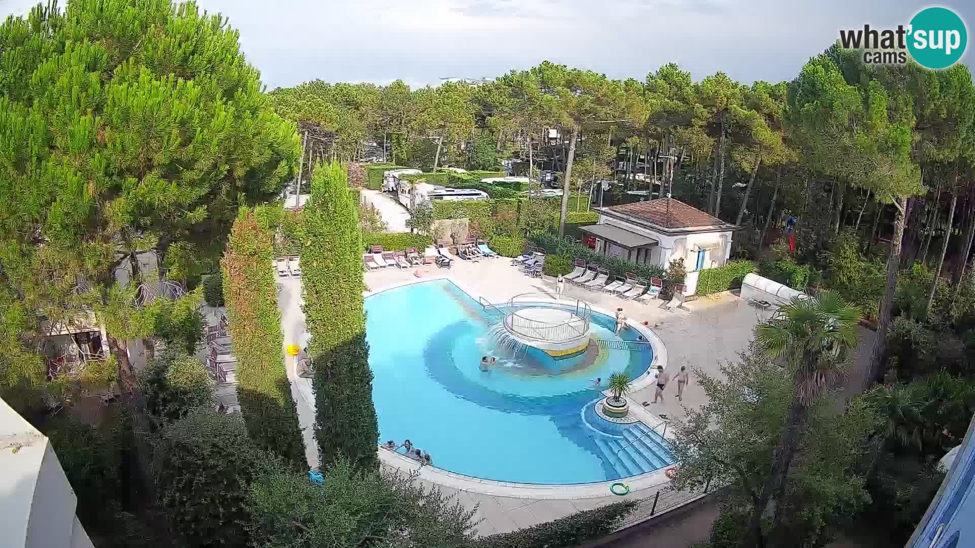 Villaggio Mare Blu Pool LIVE-Webcam Bibione Pineda – Italien