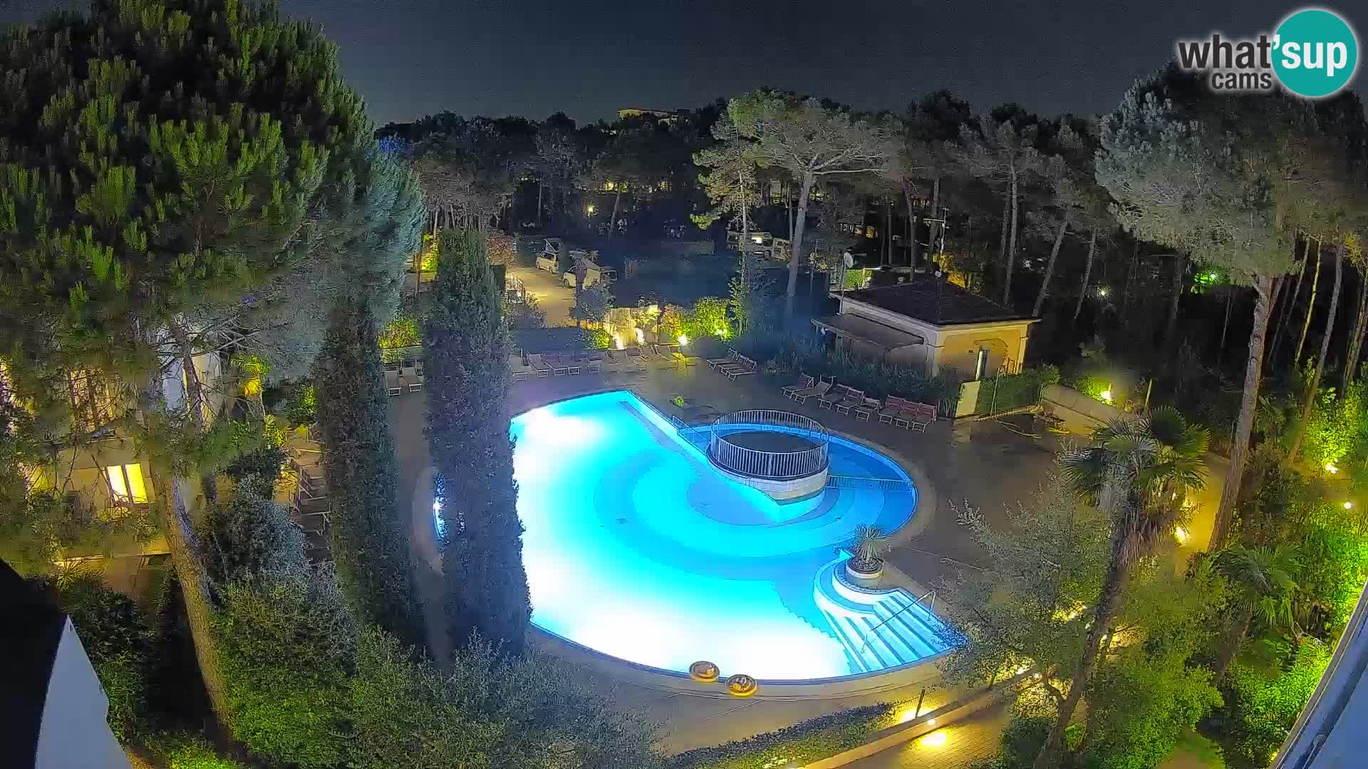 Villaggio Mare Blu pool LIVE webcam Bibione Pineda – Italy