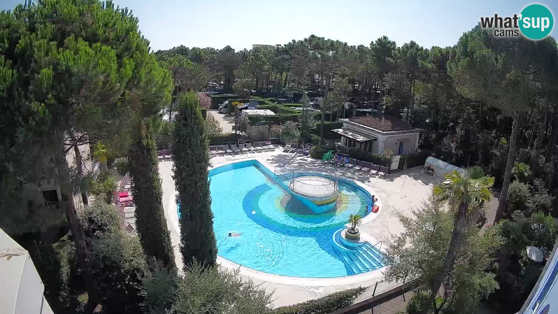 Villaggio Mare Blu Pool LIVE-Webcam Bibione Pineda – Italien