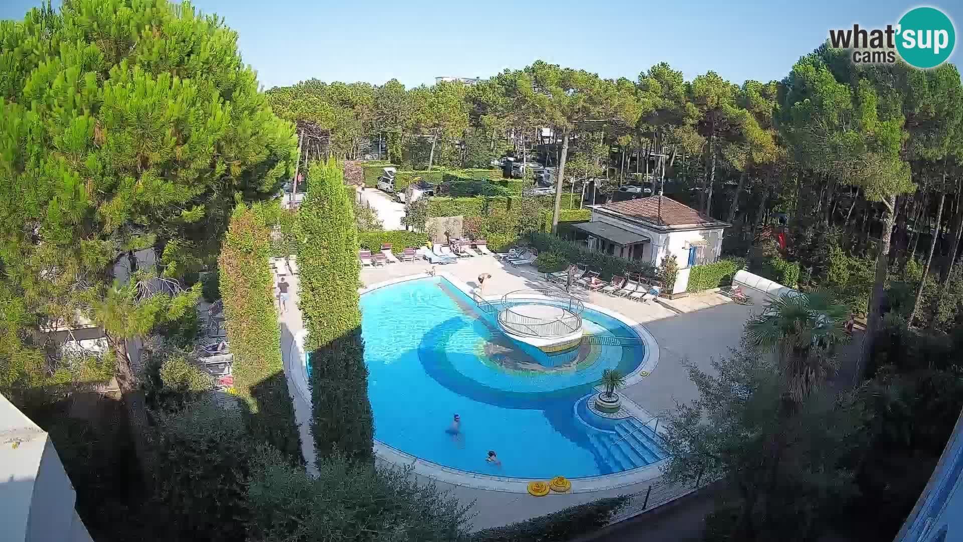 Villaggio Mare Blu Pool LIVE-Webcam Bibione Pineda – Italien