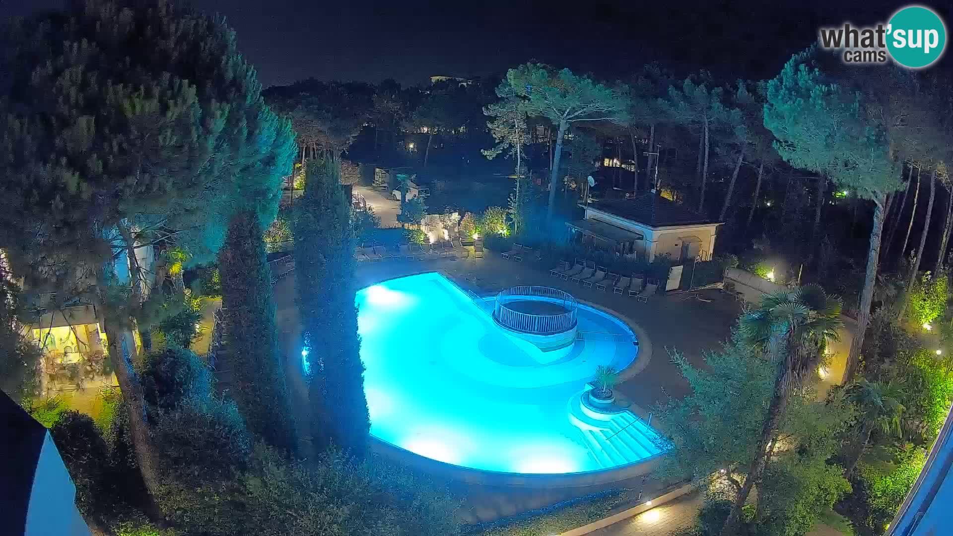 Piscina Villaggio Mare Blu webcam LIVE Bibione Pineda – Italia