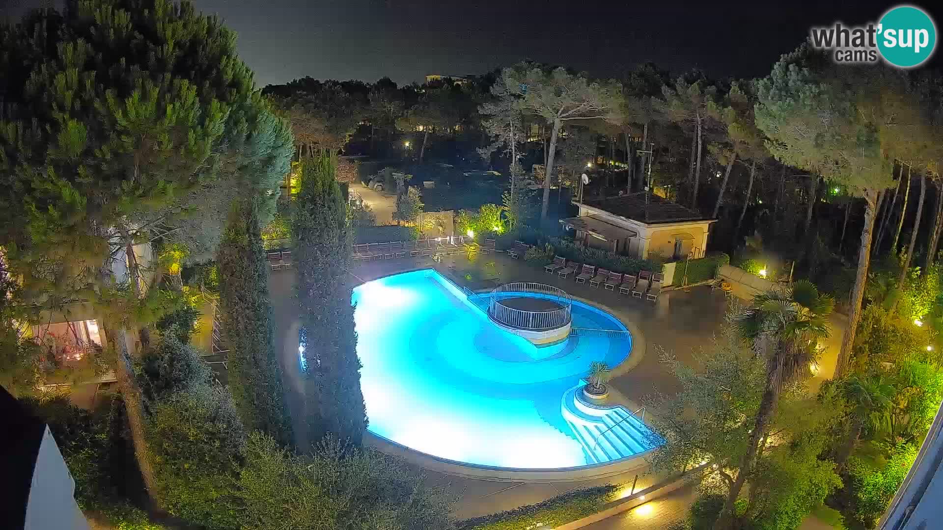 Piscina Villaggio Mare Blu EN VIVO webcam Bibione Pineda – Italia