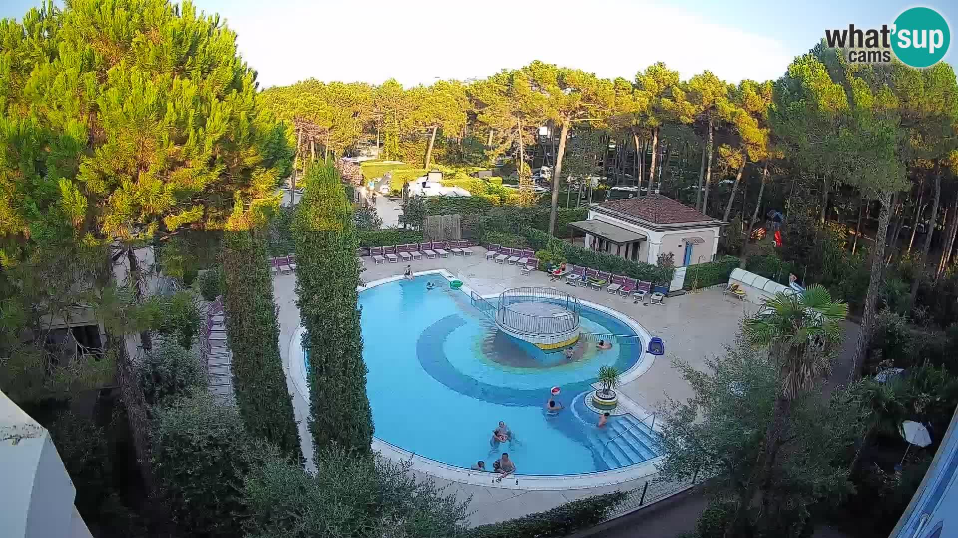 Villaggio Mare Blu Pool LIVE-Webcam Bibione Pineda – Italien