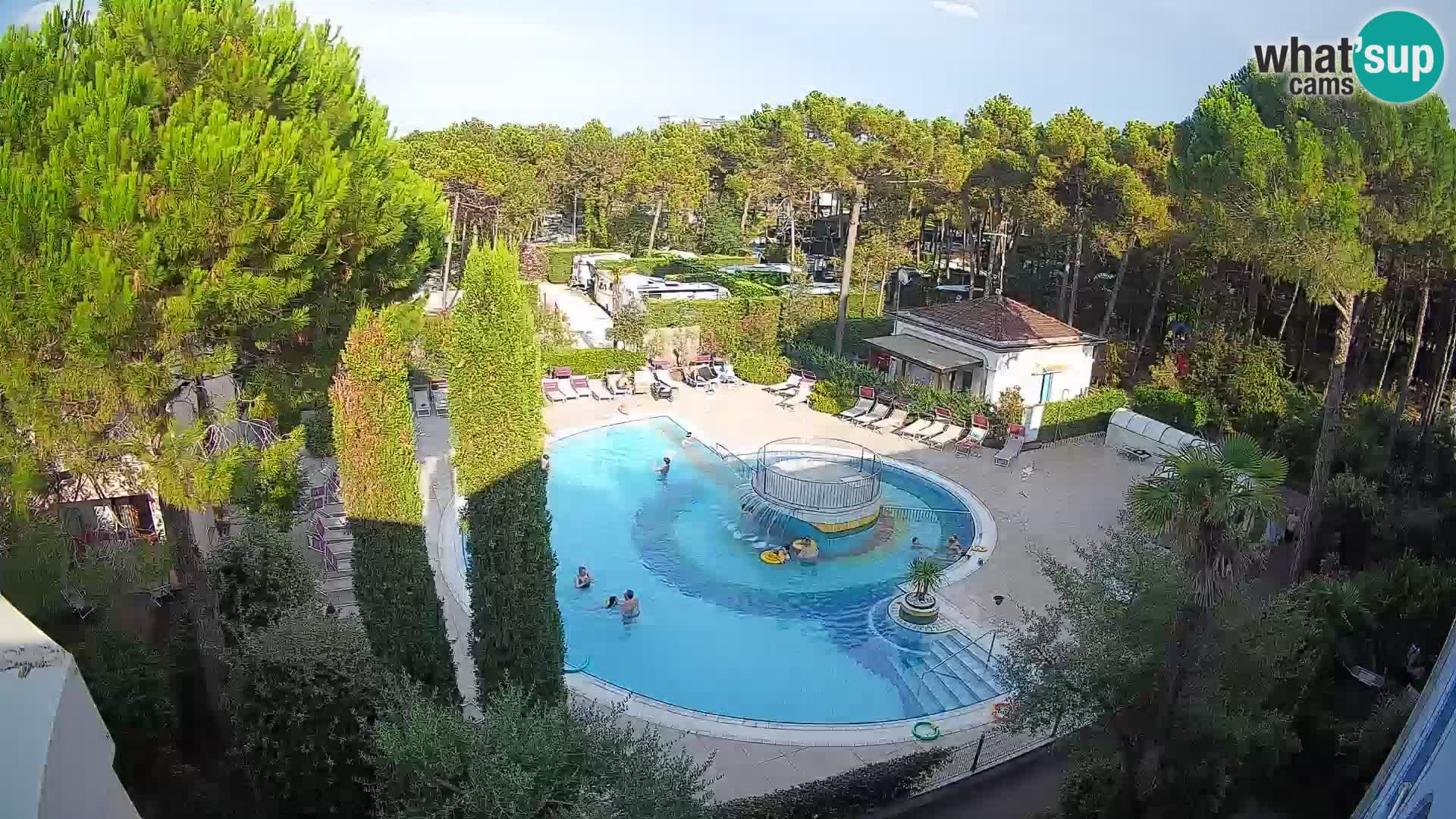 Villaggio Mare Blu Pool LIVE-Webcam Bibione Pineda – Italien