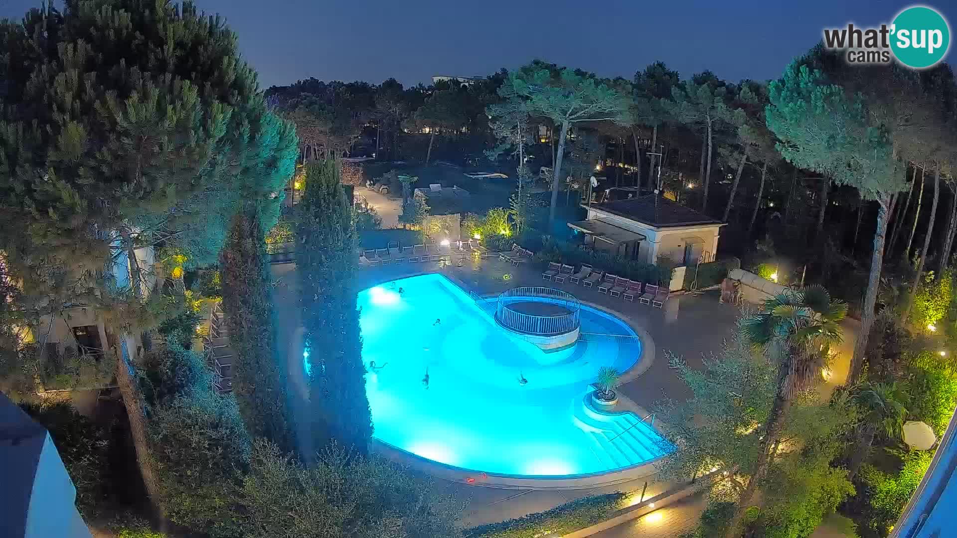 Piscina Villaggio Mare Blu webcam LIVE Bibione Pineda – Italia