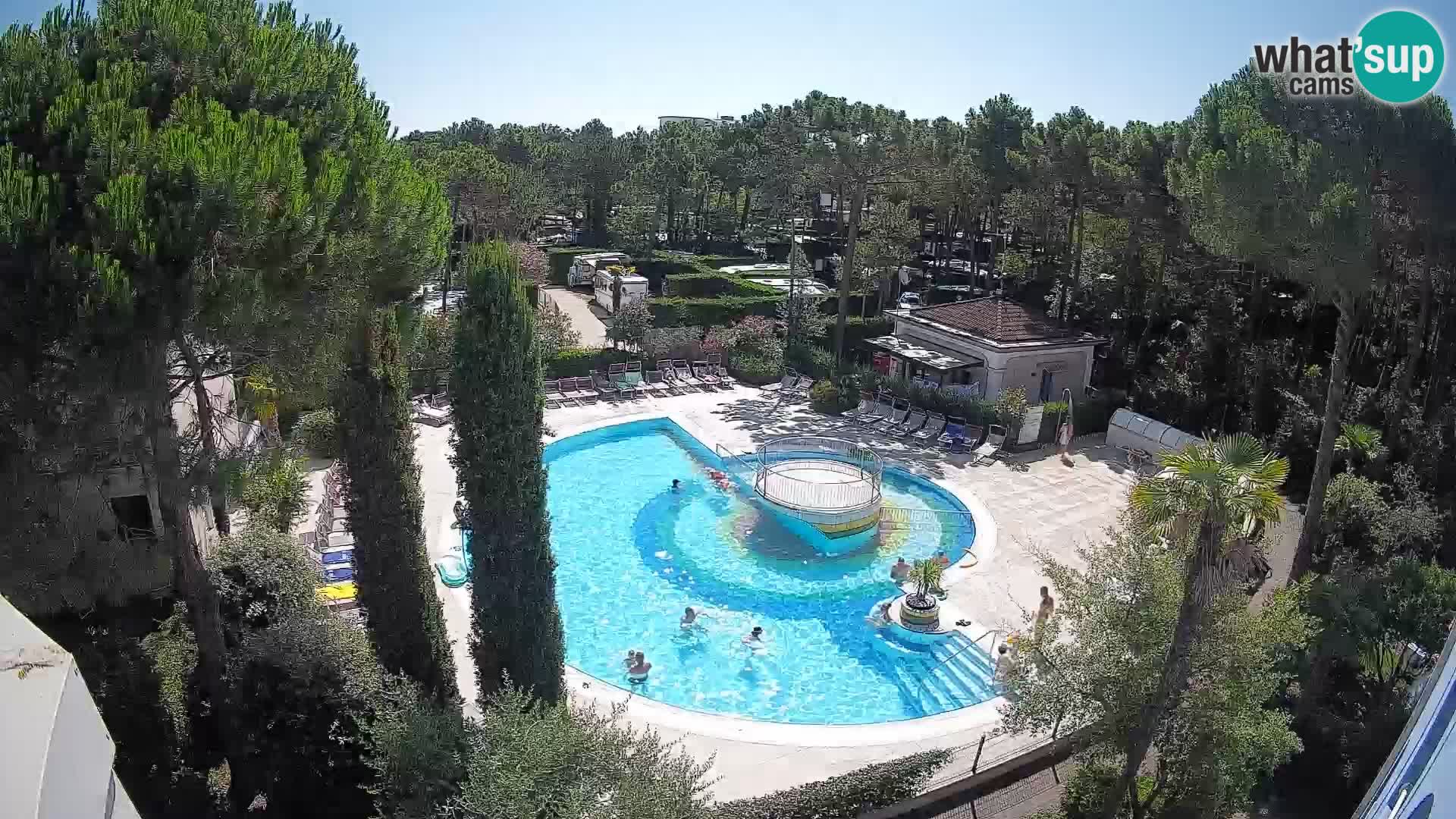 Villaggio Mare Blu Pool LIVE-Webcam Bibione Pineda – Italien