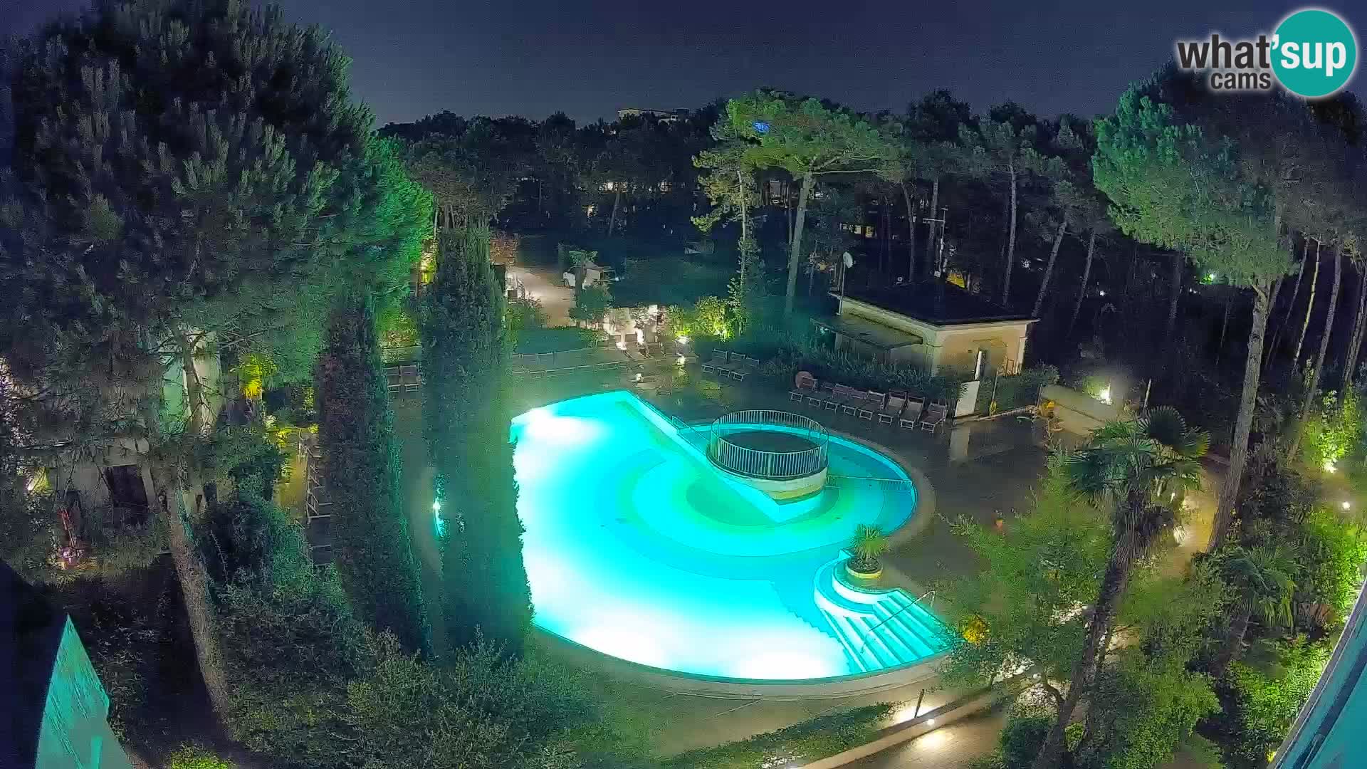 Piscina Villaggio Mare Blu webcam LIVE Bibione Pineda – Italia