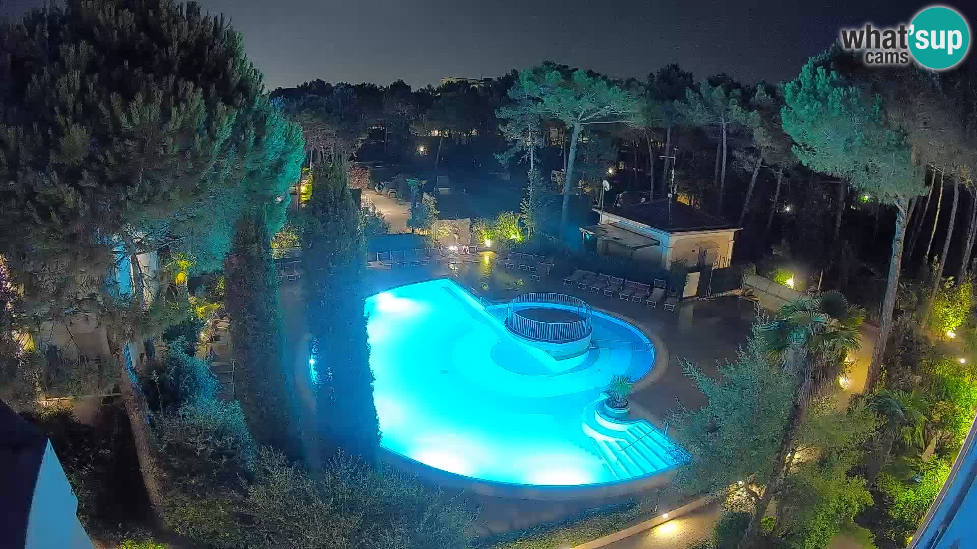 Villaggio Mare Blu piscine LIVE webcam Bibione Pineda – Italie