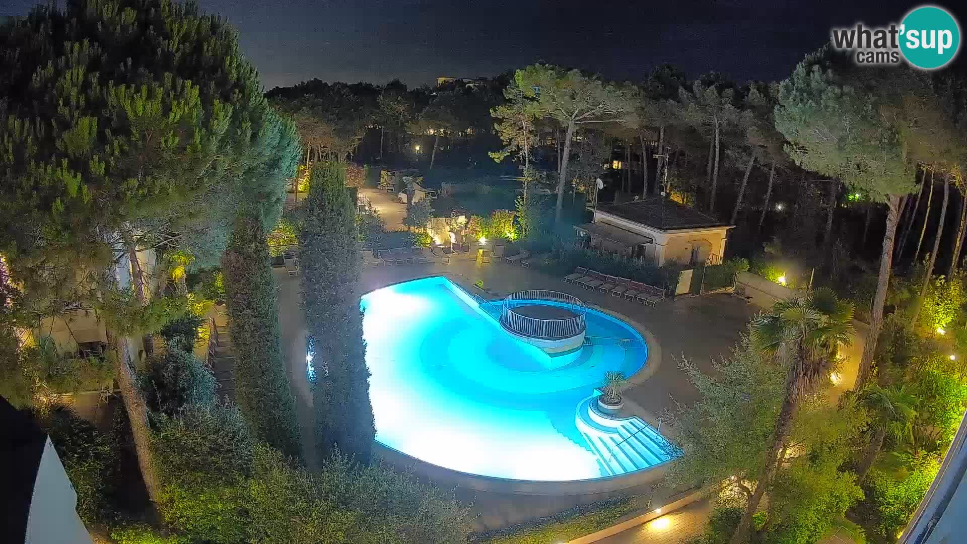 Villaggio Mare Blu piscine LIVE webcam Bibione Pineda – Italie