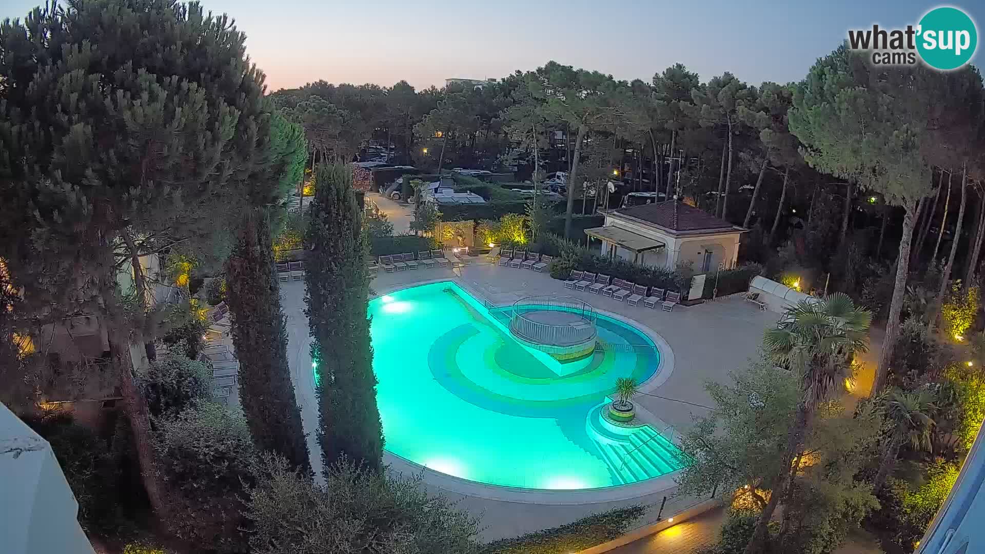 Villaggio Mare Blu Pool LIVE-Webcam Bibione Pineda – Italien