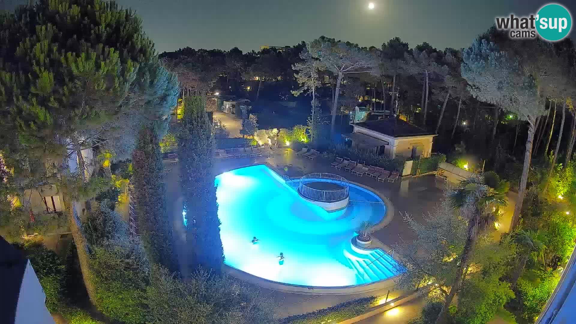Villaggio Mare Blu pool LIVE webcam Bibione Pineda – Italy
