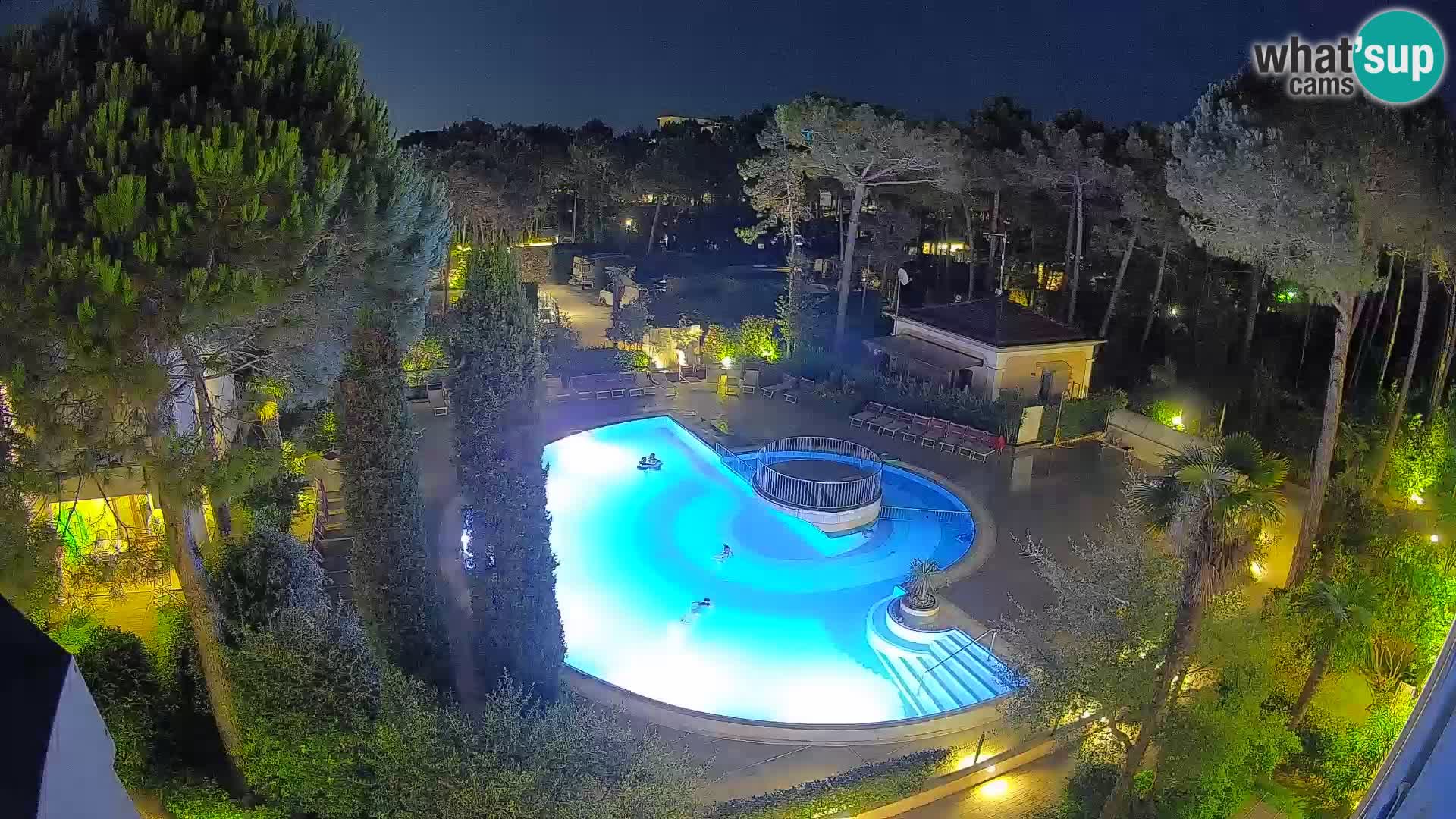Piscina Villaggio Mare Blu EN VIVO webcam Bibione Pineda – Italia