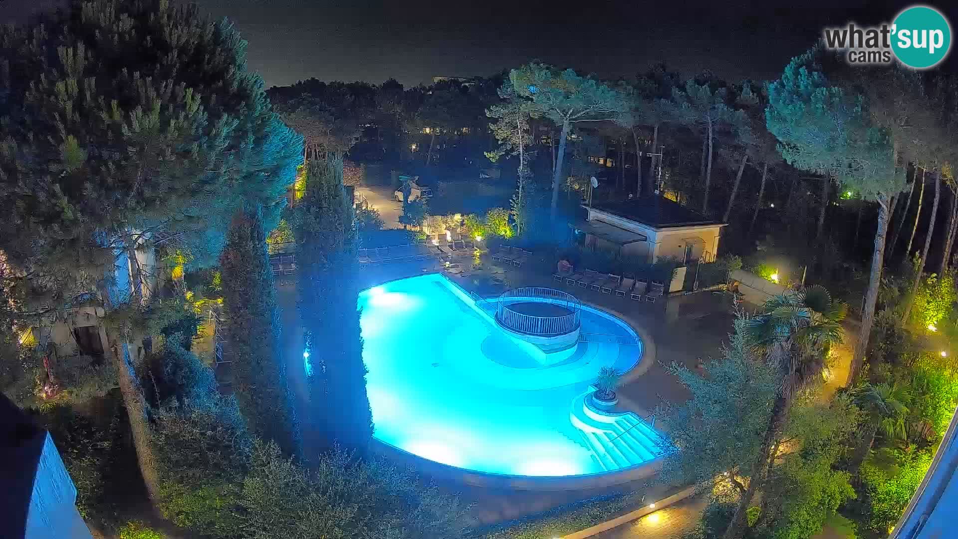Villaggio Mare Blu pool LIVE webcam Bibione Pineda – Italy