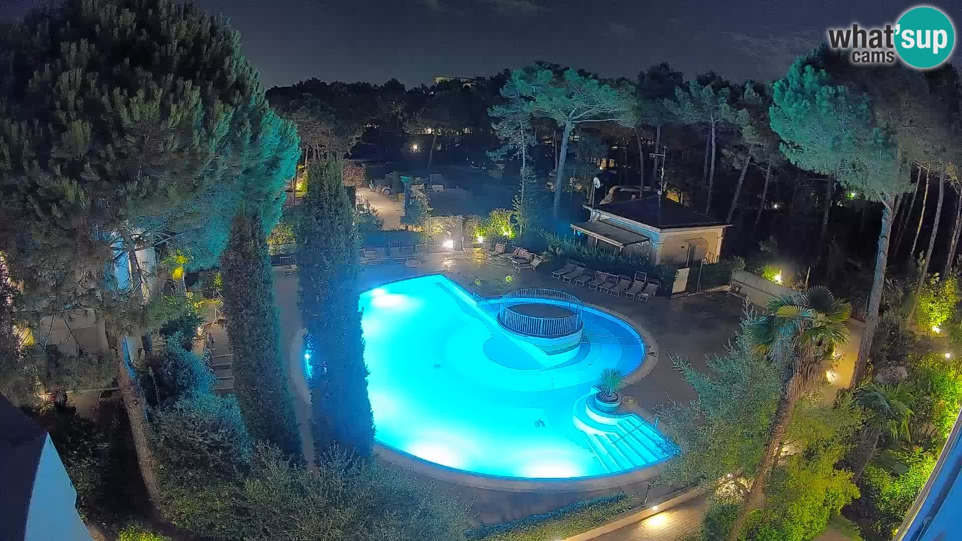 Villaggio Mare Blu piscine LIVE webcam Bibione Pineda – Italie
