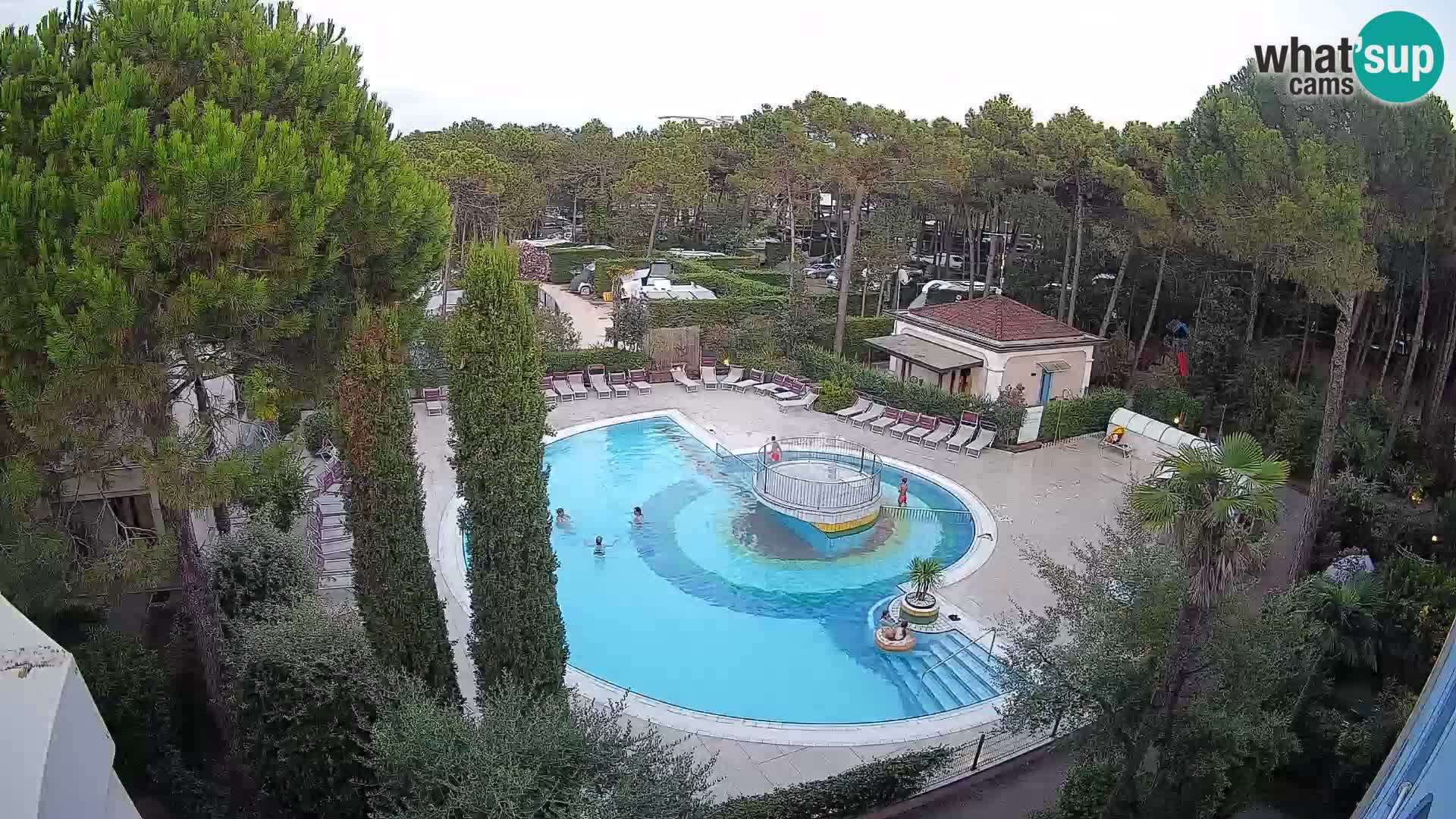 Villaggio Mare Blu piscine LIVE webcam Bibione Pineda – Italie