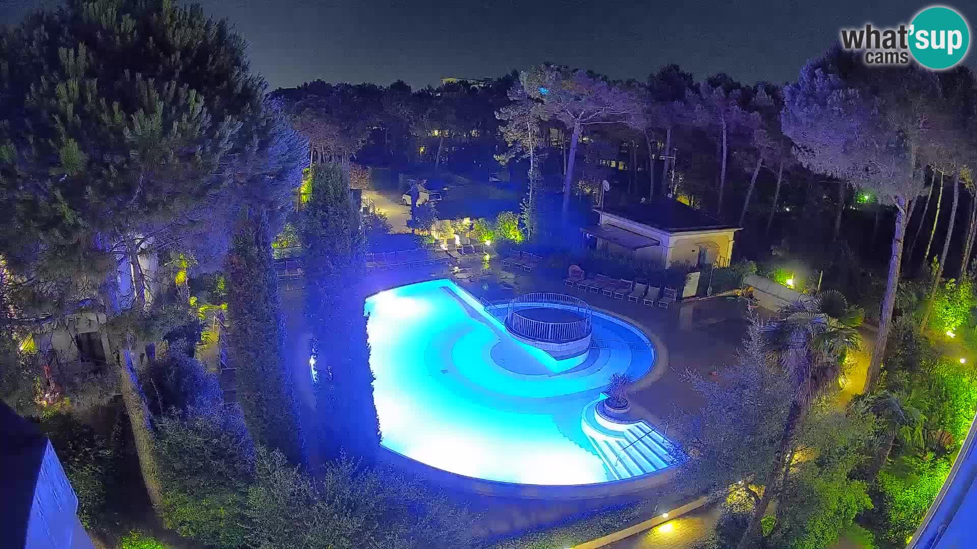 Piscina Villaggio Mare Blu webcam LIVE Bibione Pineda – Italia