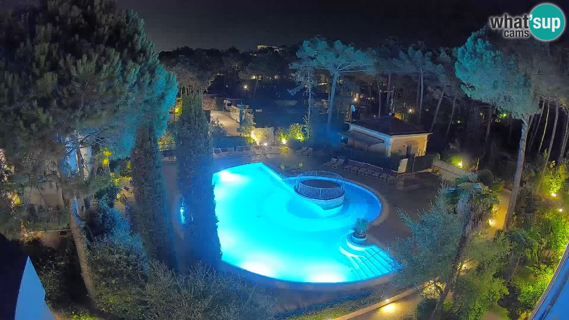 Villaggio Mare Blu piscine LIVE webcam Bibione Pineda – Italie
