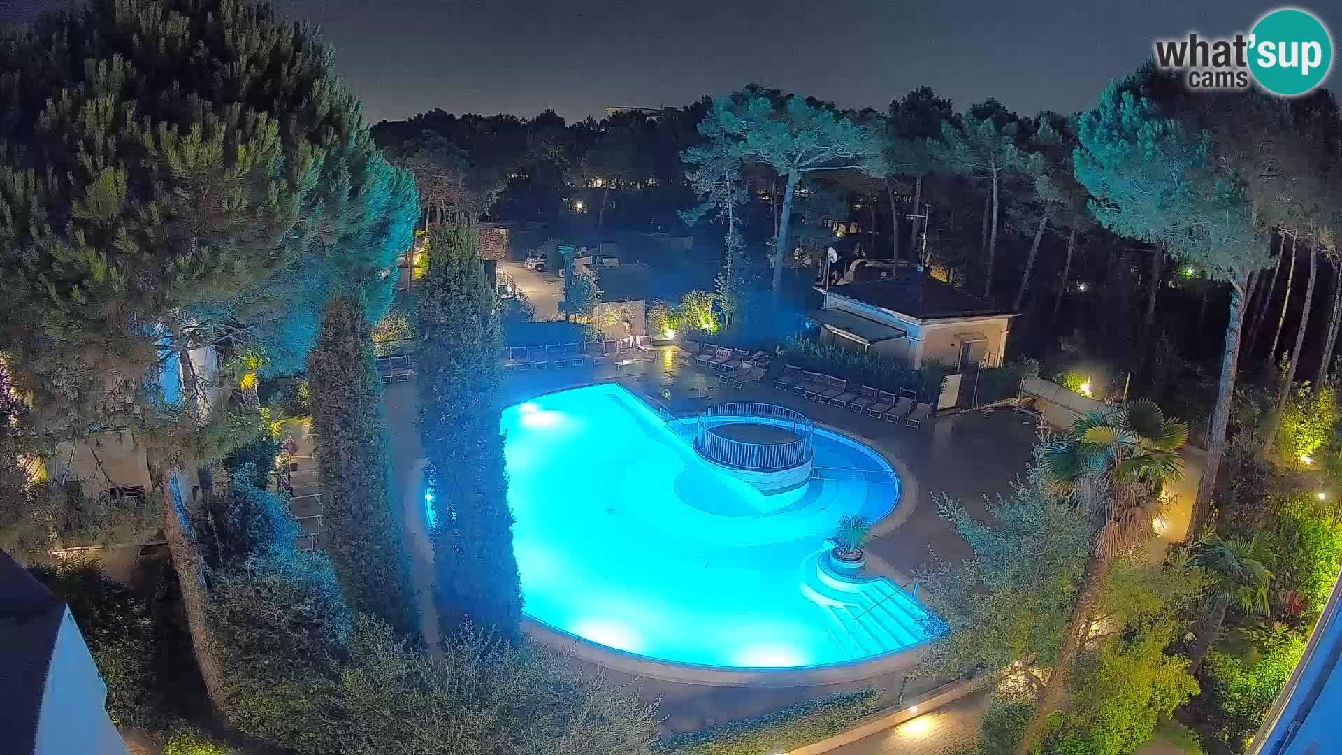 Villaggio Mare Blu piscine LIVE webcam Bibione Pineda – Italie