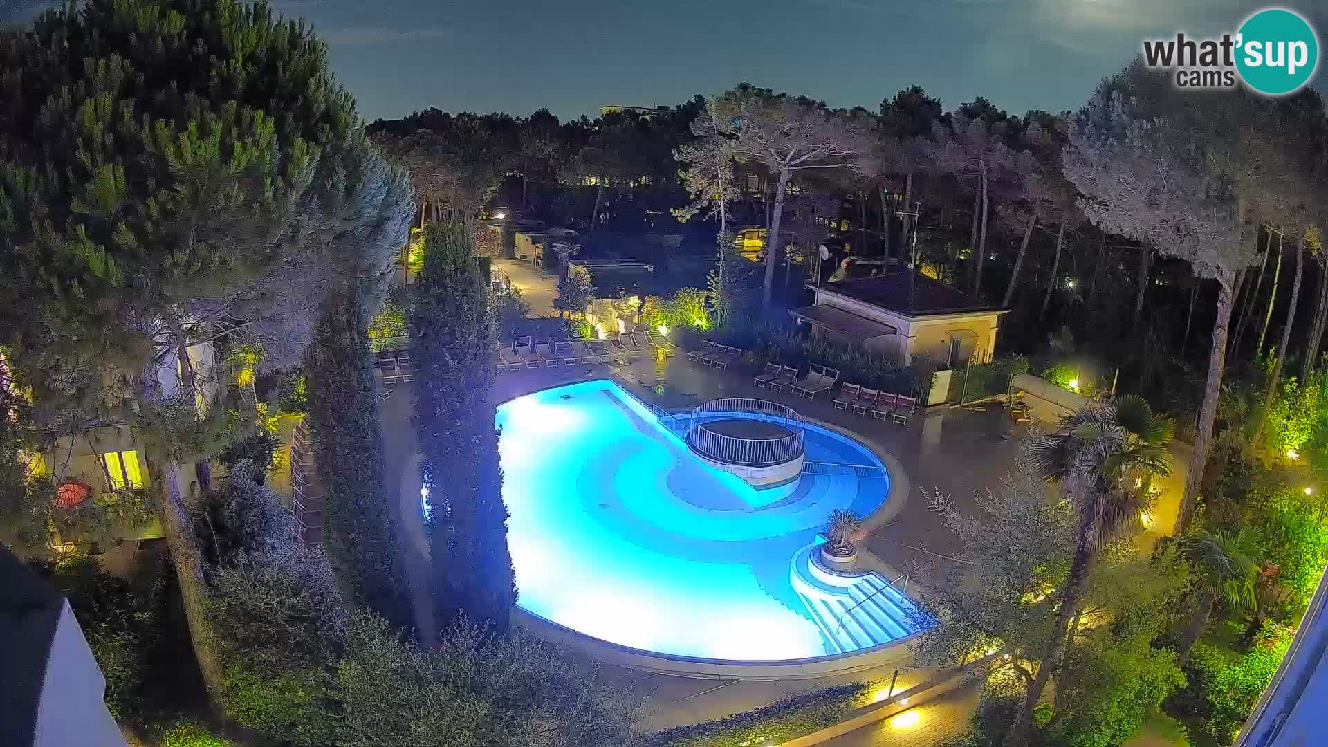 Villaggio Mare Blu Pool LIVE-Webcam Bibione Pineda – Italien