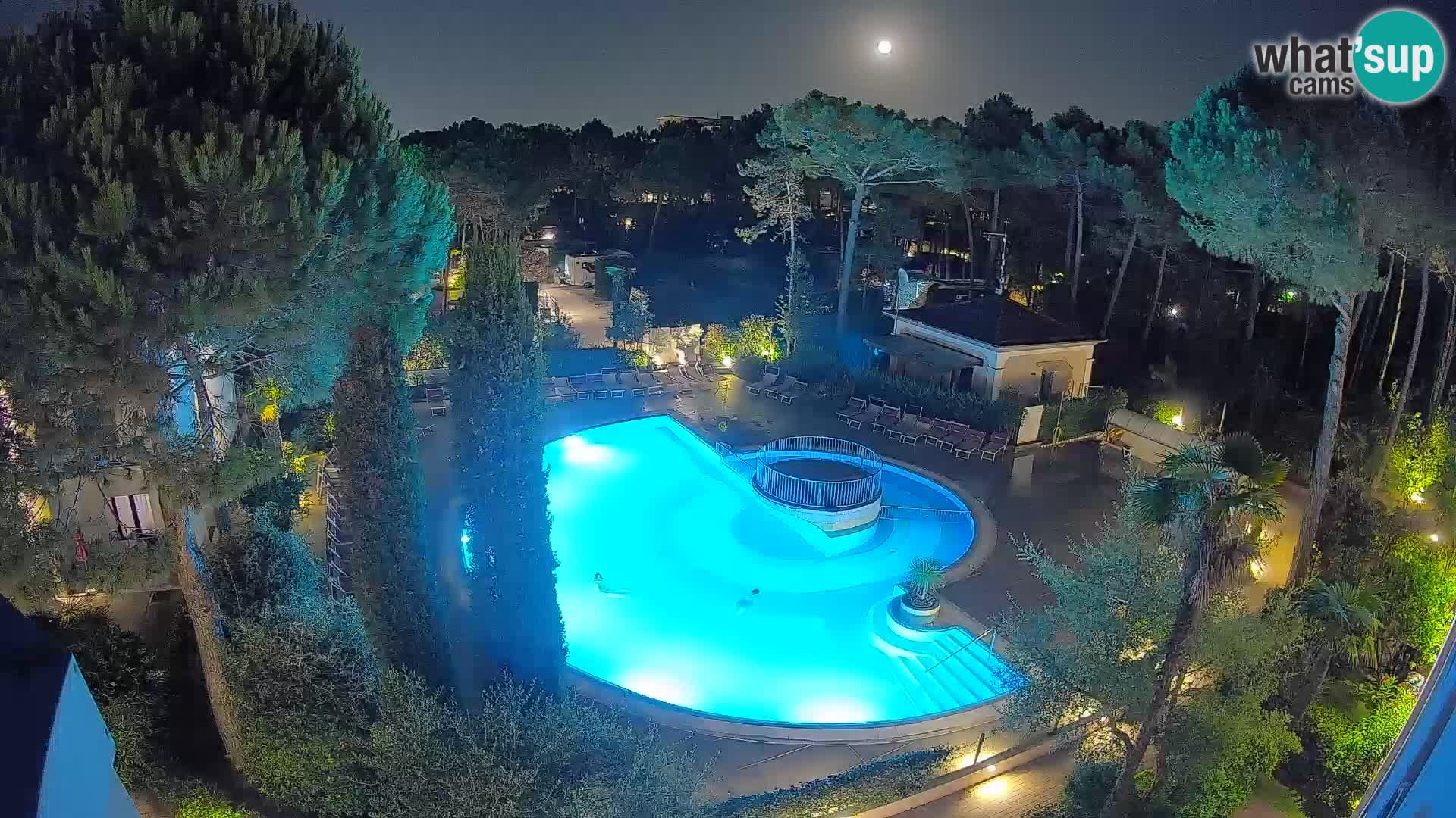 Piscina Villaggio Mare Blu EN VIVO webcam Bibione Pineda – Italia