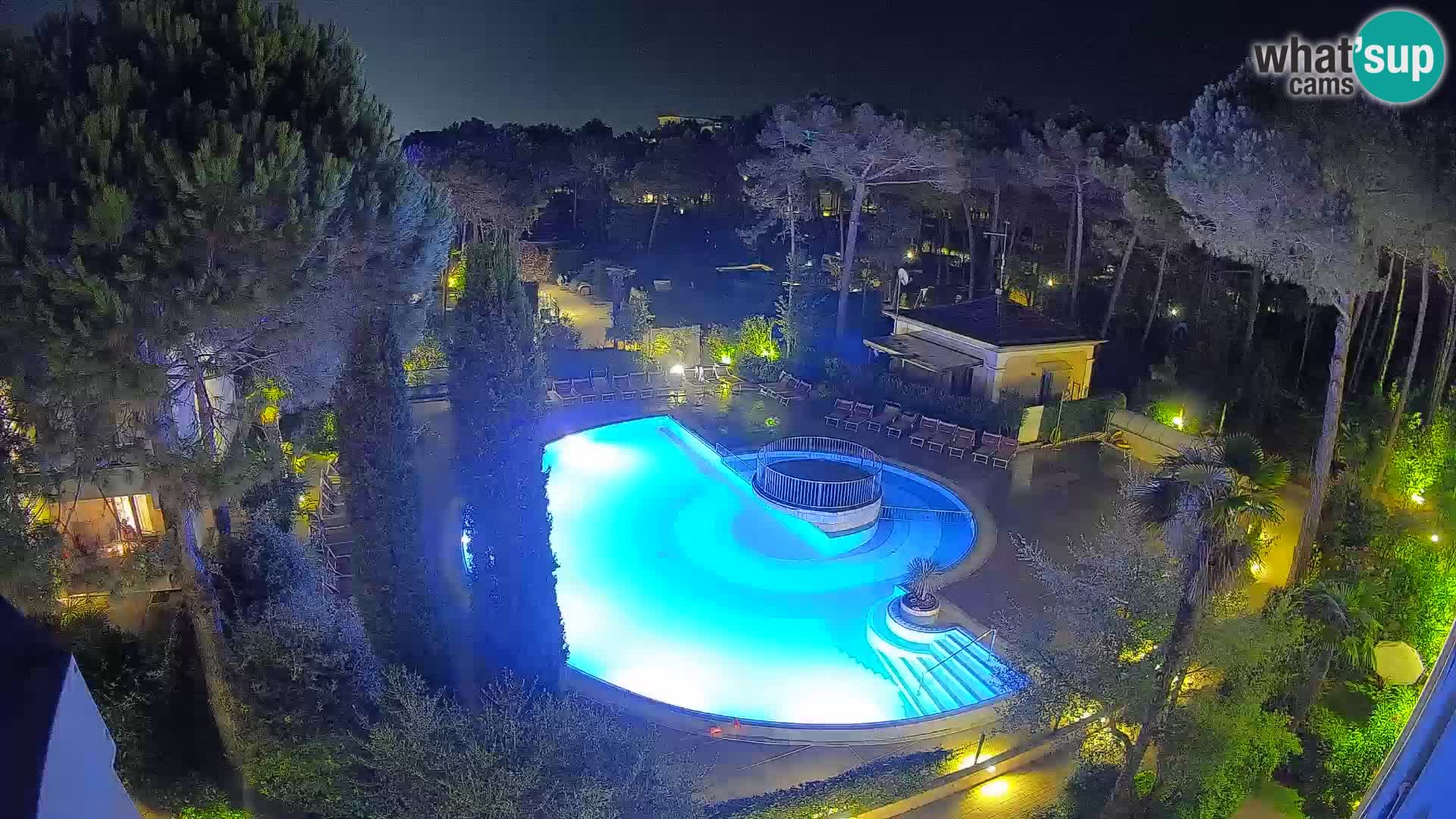 Villaggio Mare Blu pool LIVE webcam Bibione Pineda – Italy