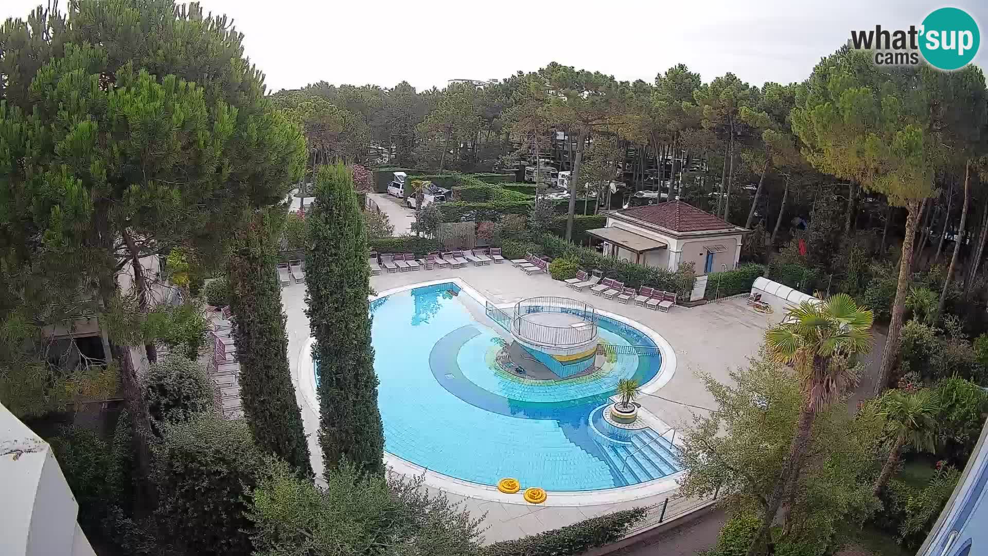 Villaggio Mare Blu Pool LIVE-Webcam Bibione Pineda – Italien