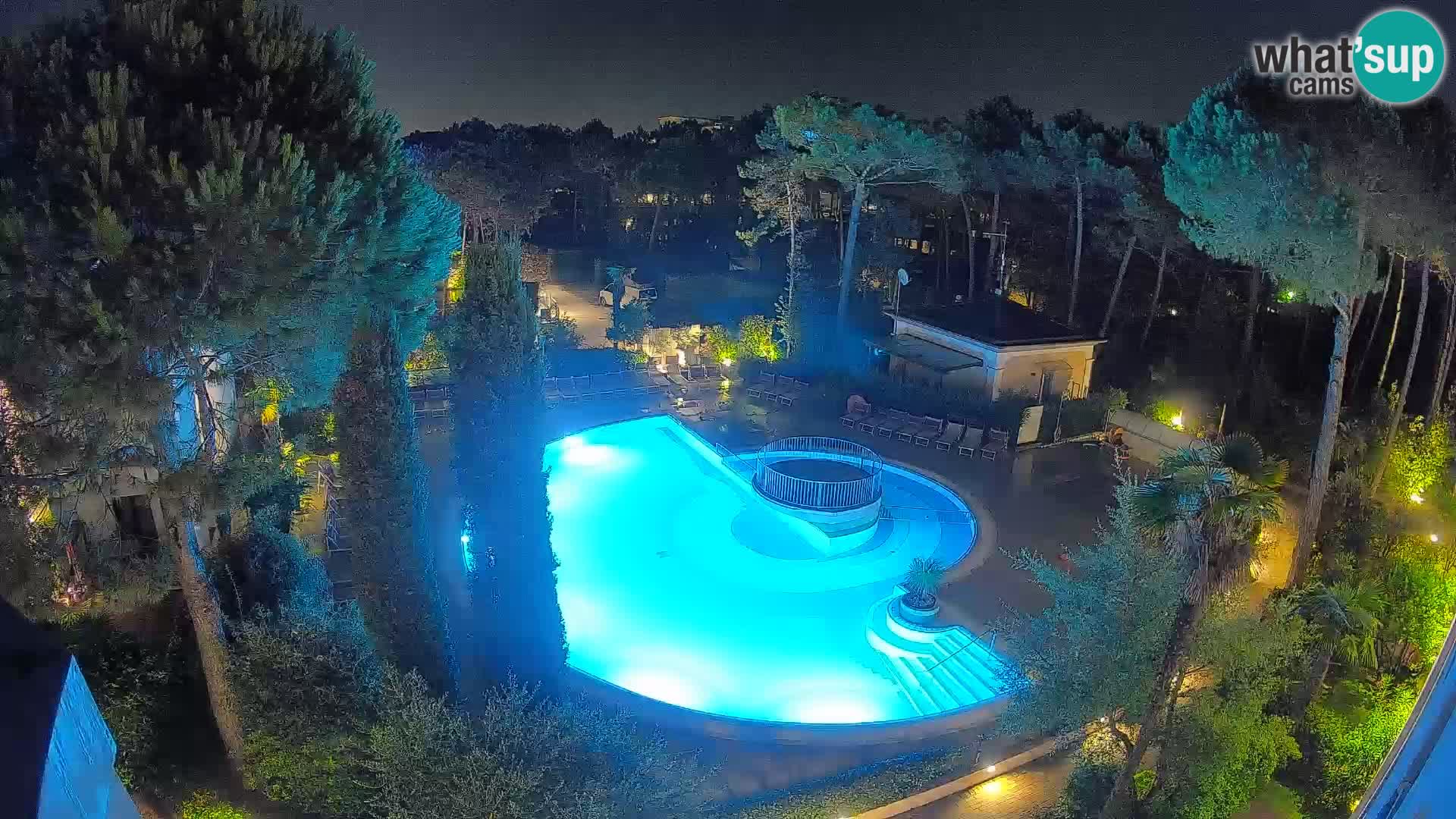 Piscina Villaggio Mare Blu webcam LIVE Bibione Pineda – Italia