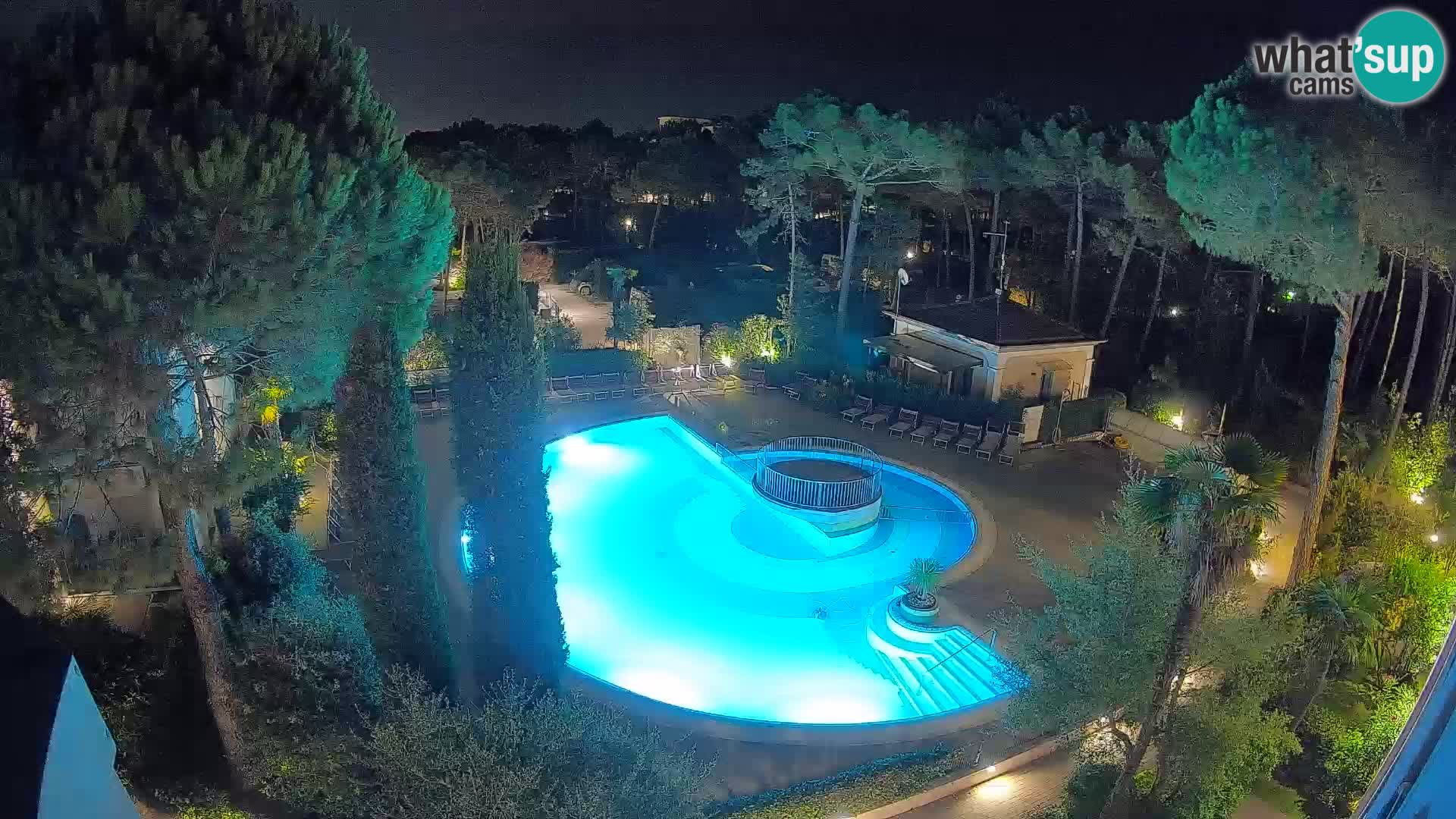Villaggio Mare Blu pool LIVE webcam Bibione Pineda – Italy