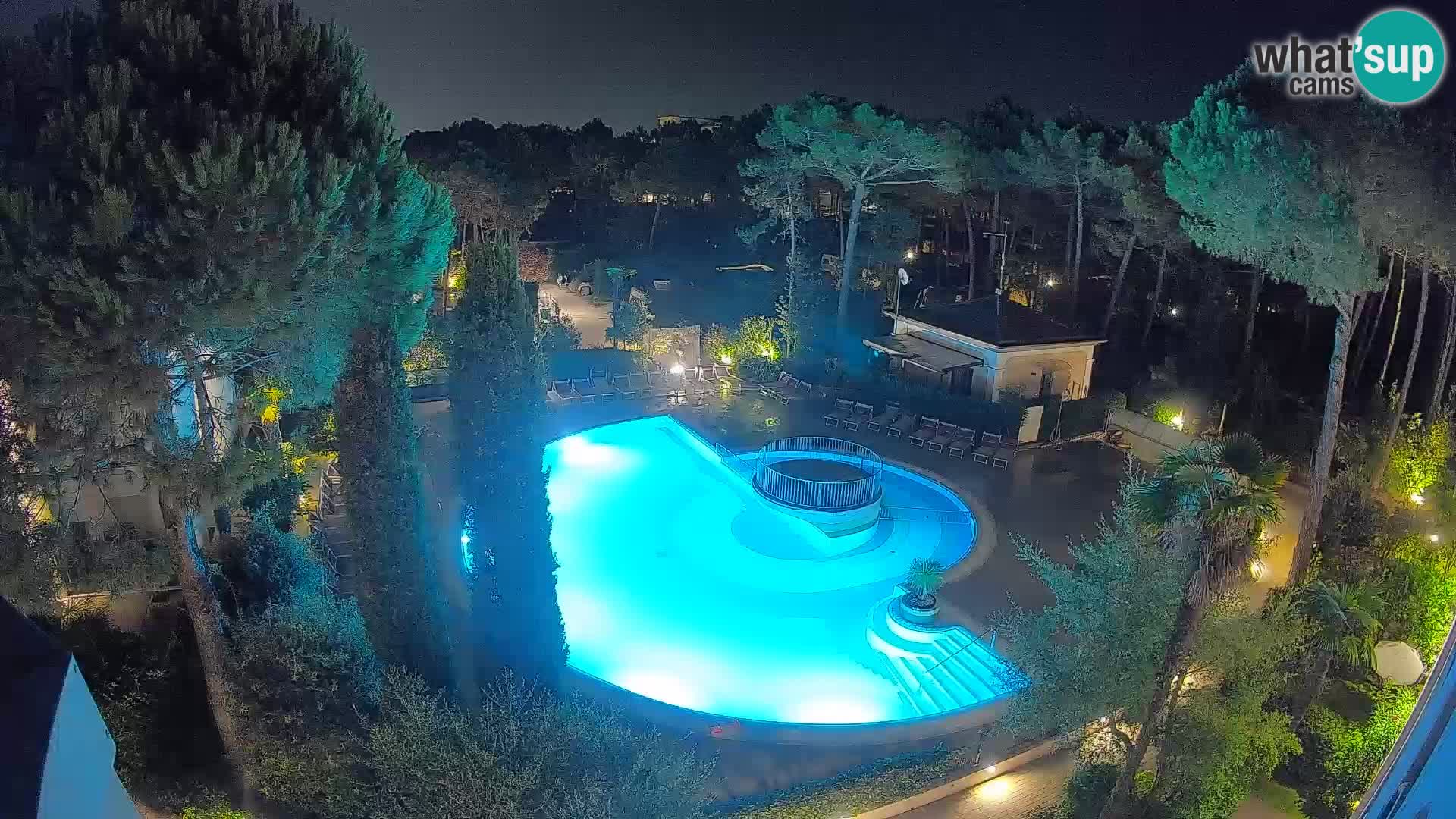 Villaggio Mare Blu pool LIVE webcam Bibione Pineda – Italy