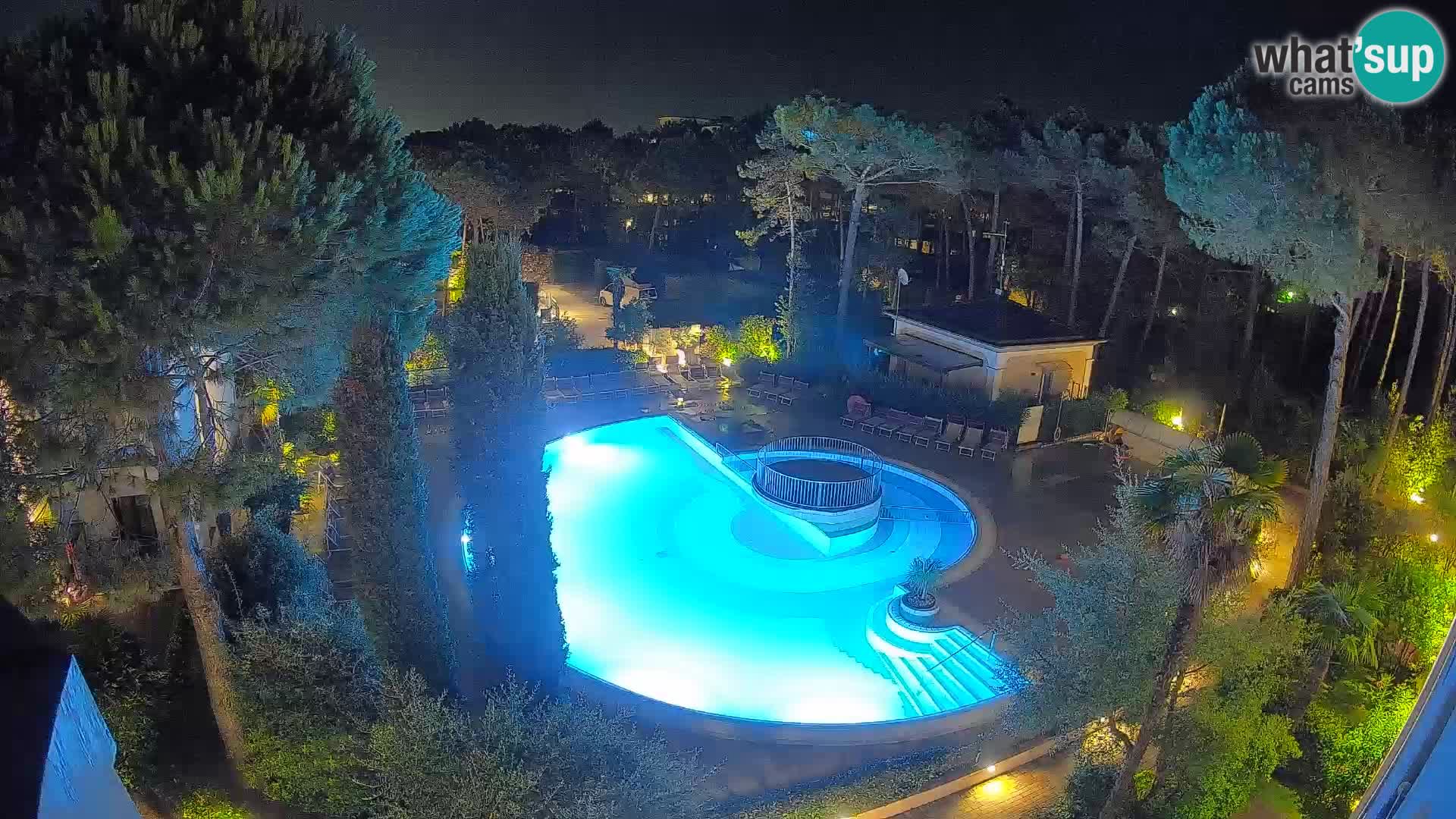 Villaggio Mare Blu pool LIVE webcam Bibione Pineda – Italy