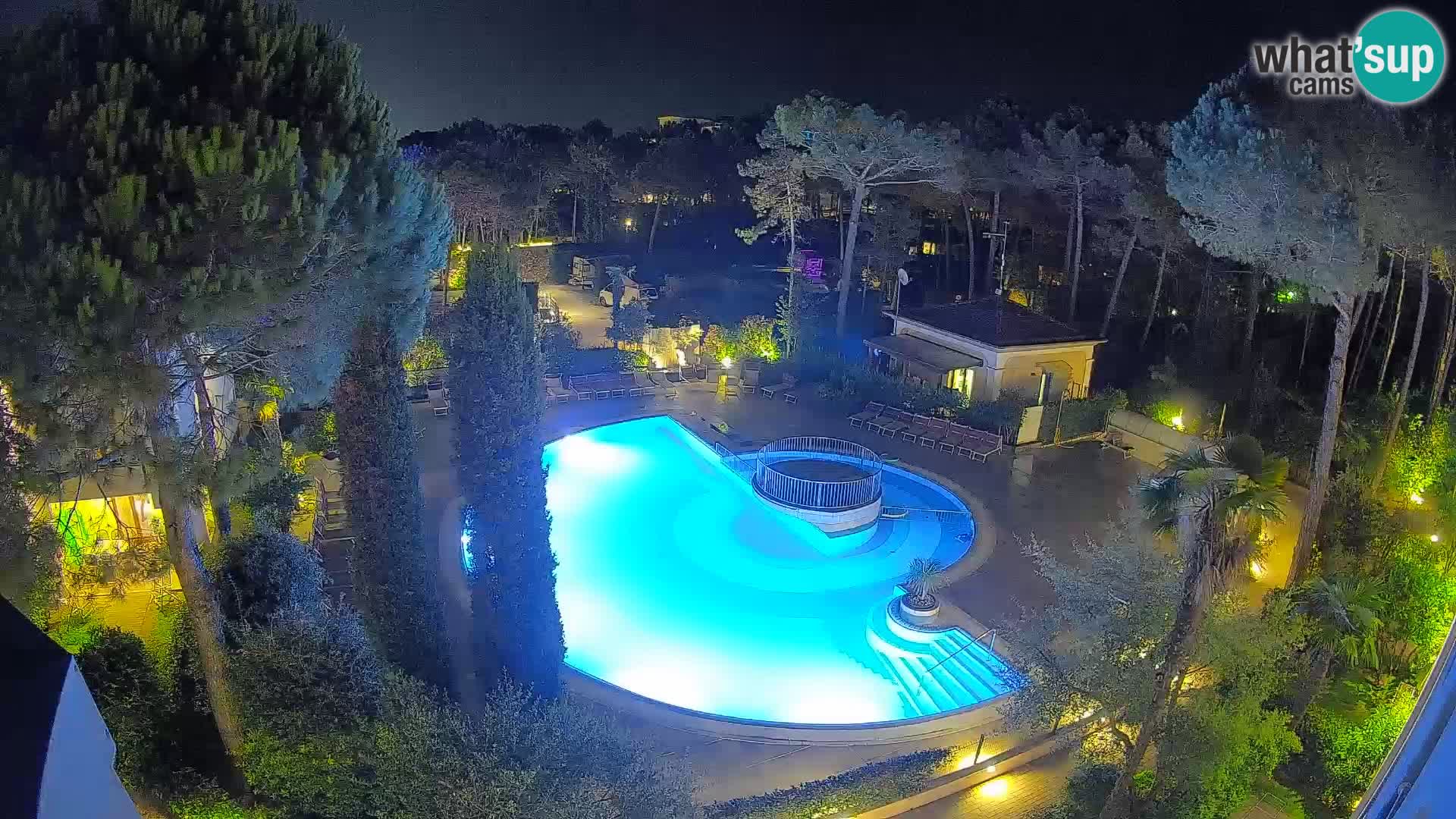 Villaggio Mare Blu pool LIVE webcam Bibione Pineda – Italy